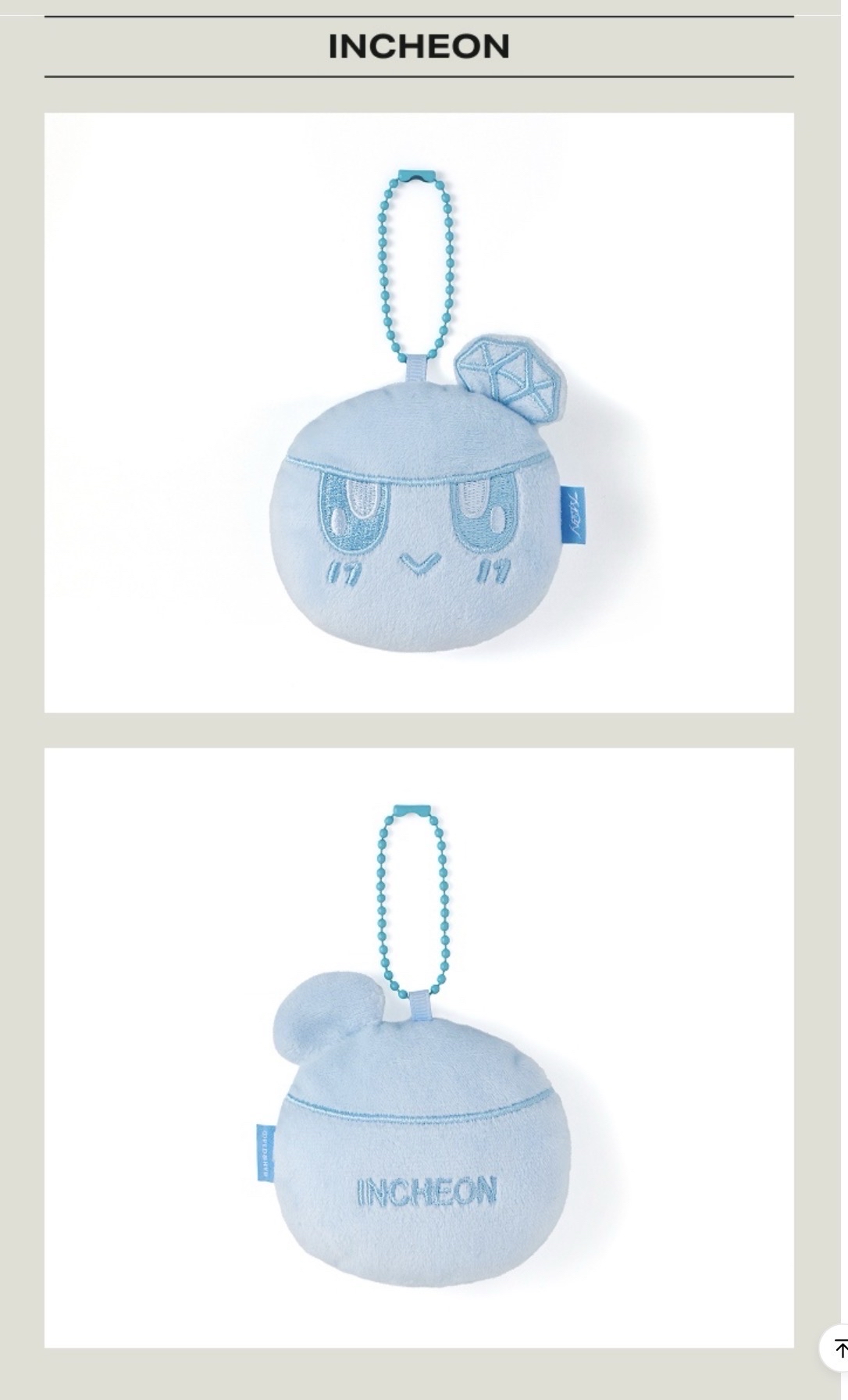 NEW_仁川場蹦蹦 大頭吊飾 二販