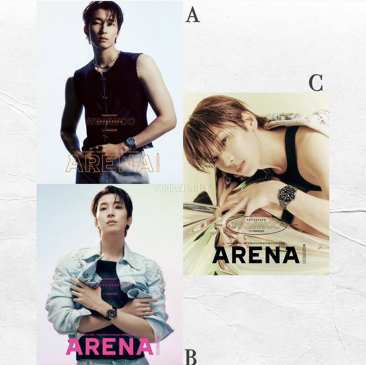 ARENA HOMME+ 雜誌圓佑