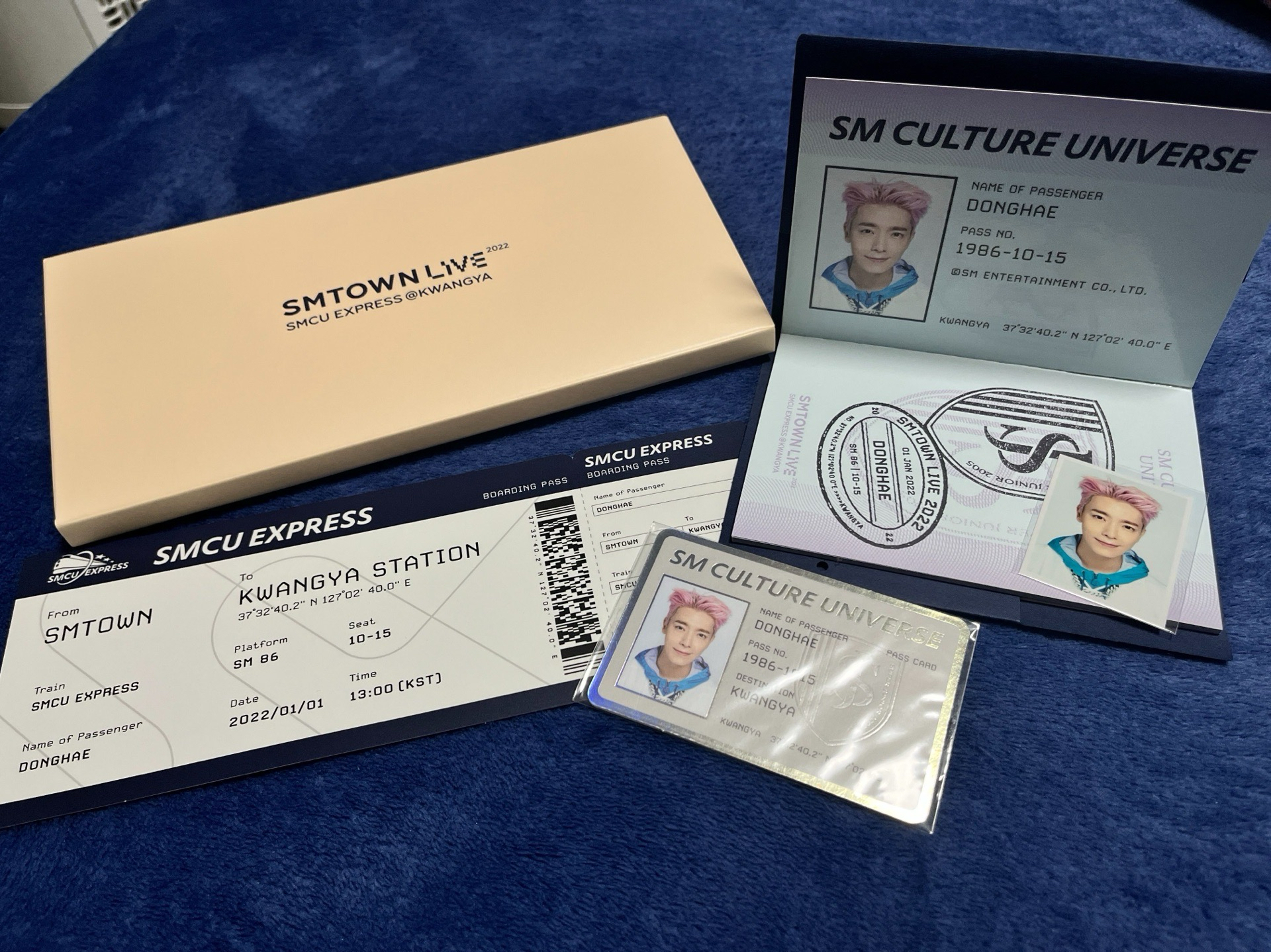 SMTOWN LIVE 2022 護照組 東海