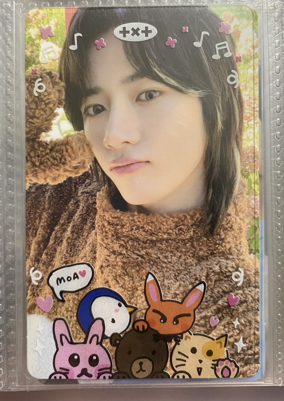 《現貨》TXT DECO KIT 杋圭 熊熊小卡