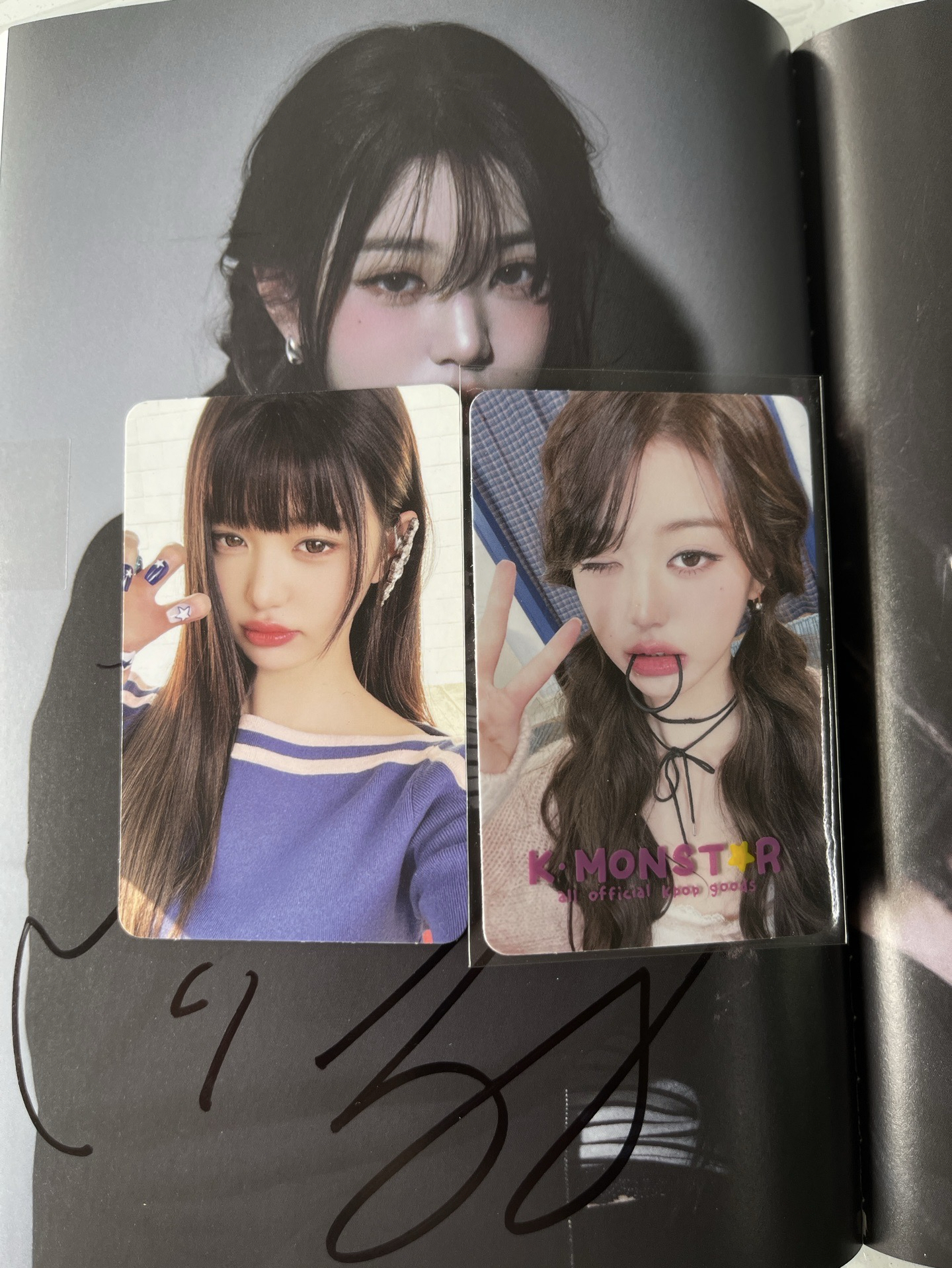 員親簽+小卡（另一張卡沒拍上來下單補給實拍）