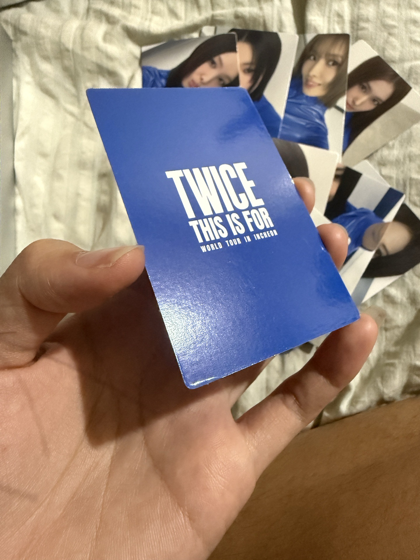 TWICE 六巡仁川Day1入場卡