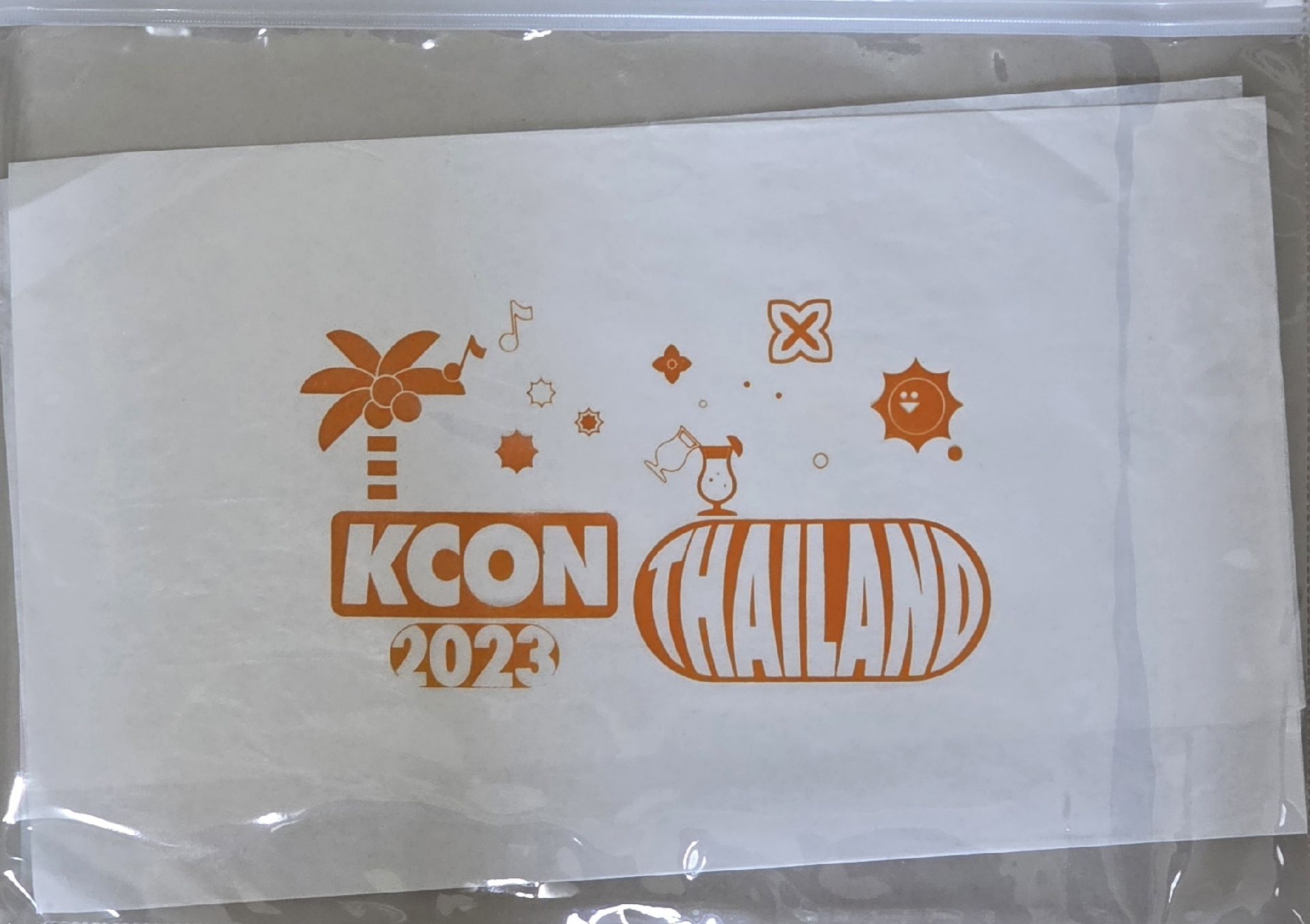 2023 Thailland Kcon la 手幅 