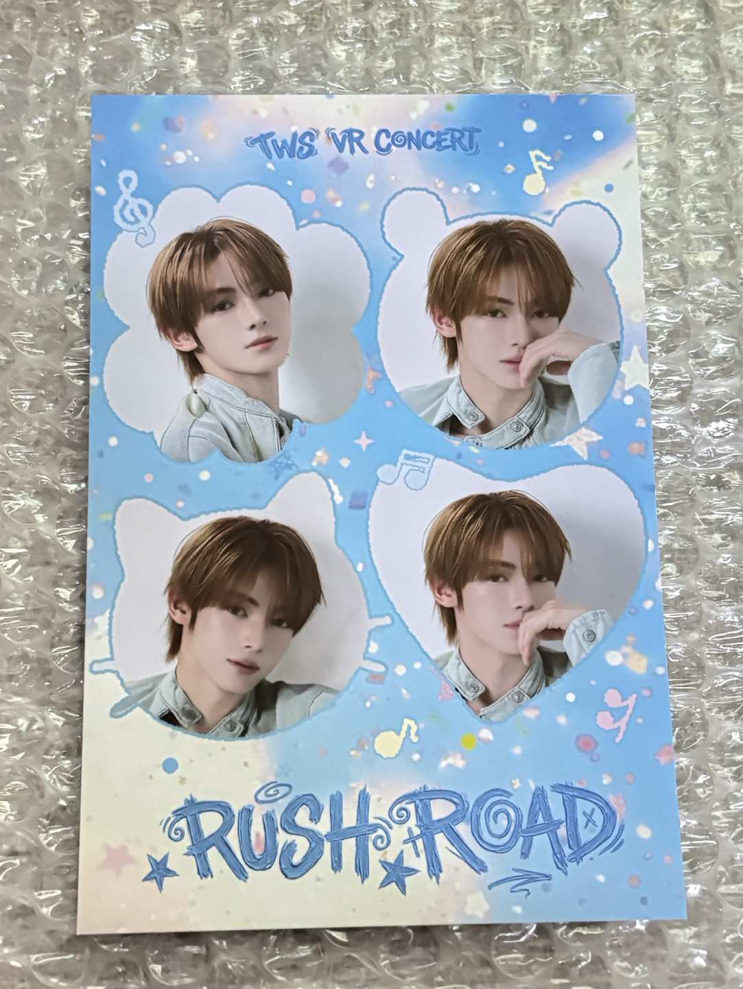 第一週VR平日特典 韓振明信片