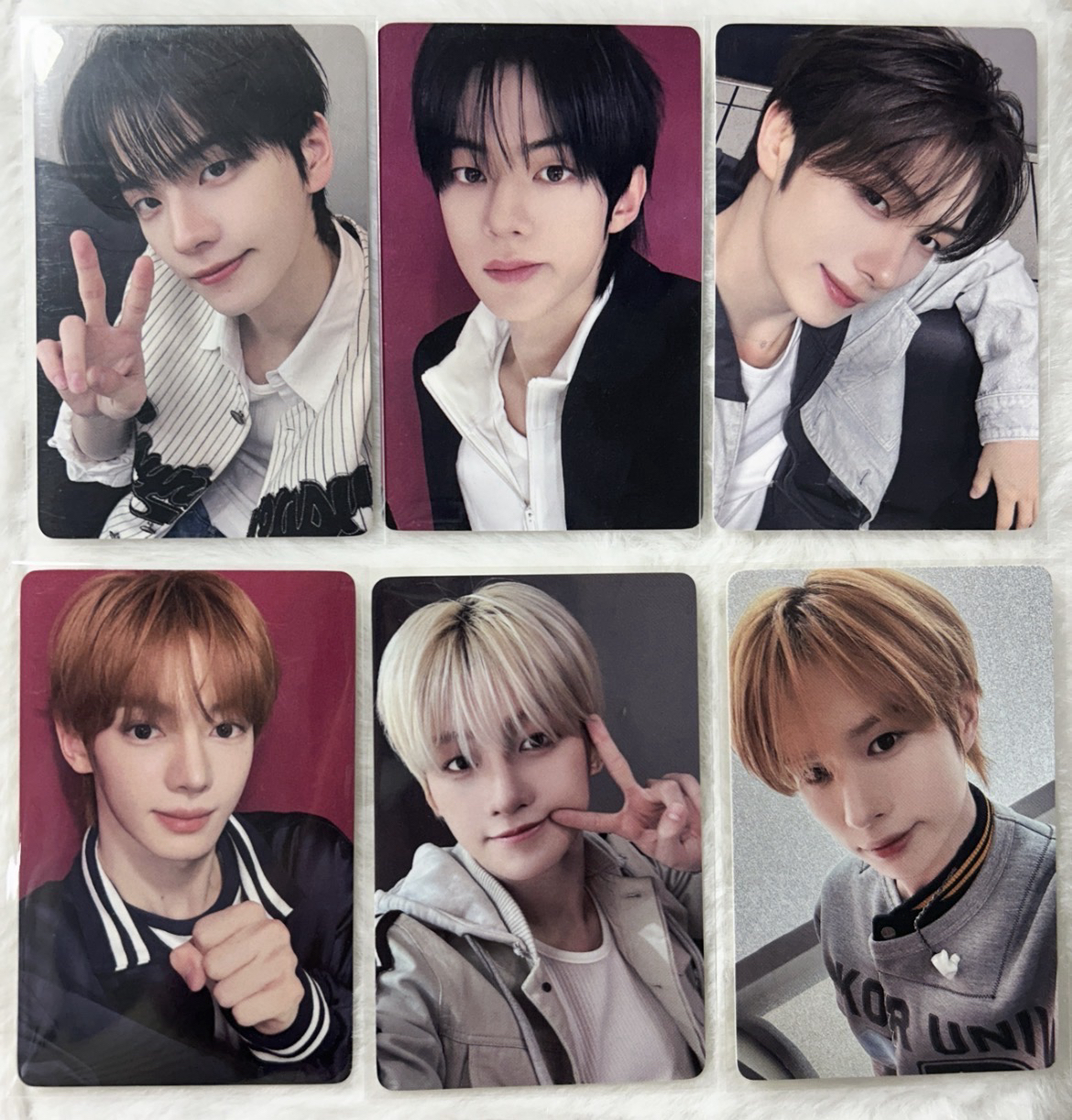 TWS 韓振 手繪幸運草卡背🍀