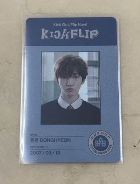 KickFlip 迷二 東玹 Class time學生證