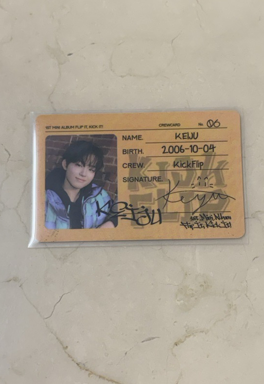 KickFlip 迷一 加樹 id卡