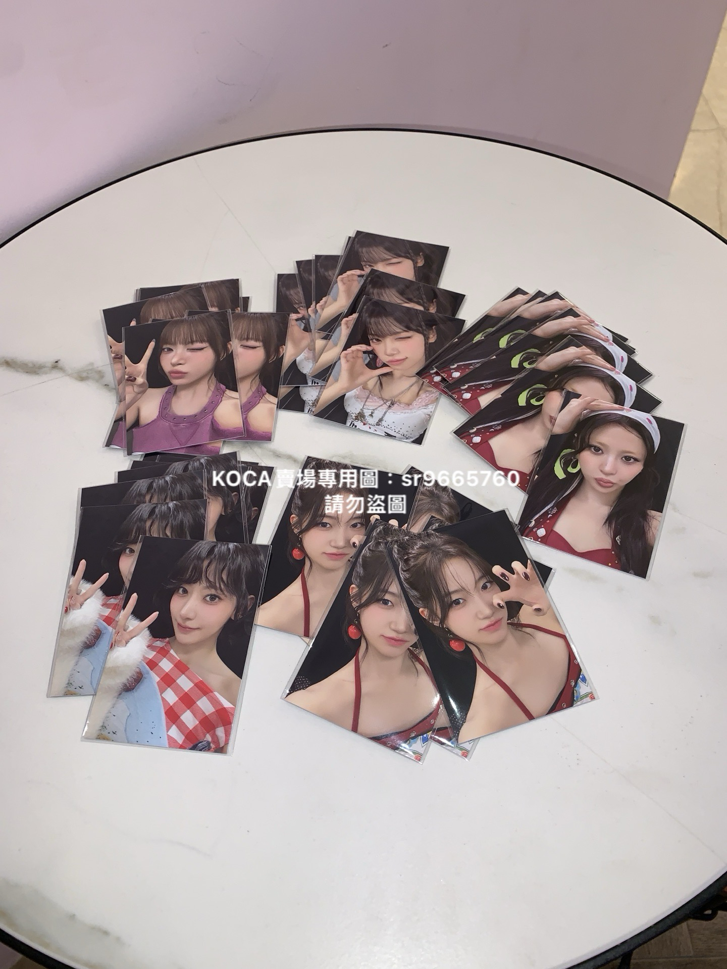 LE SSERAFIM 台北快閃店滿額卡