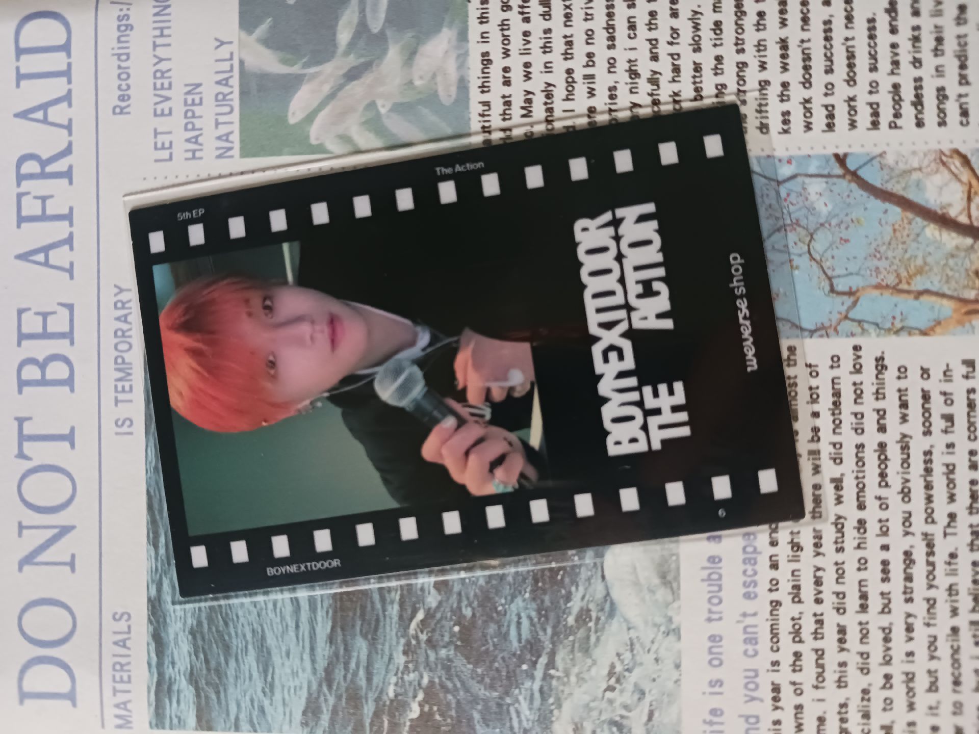 The Action wvs單封預售2