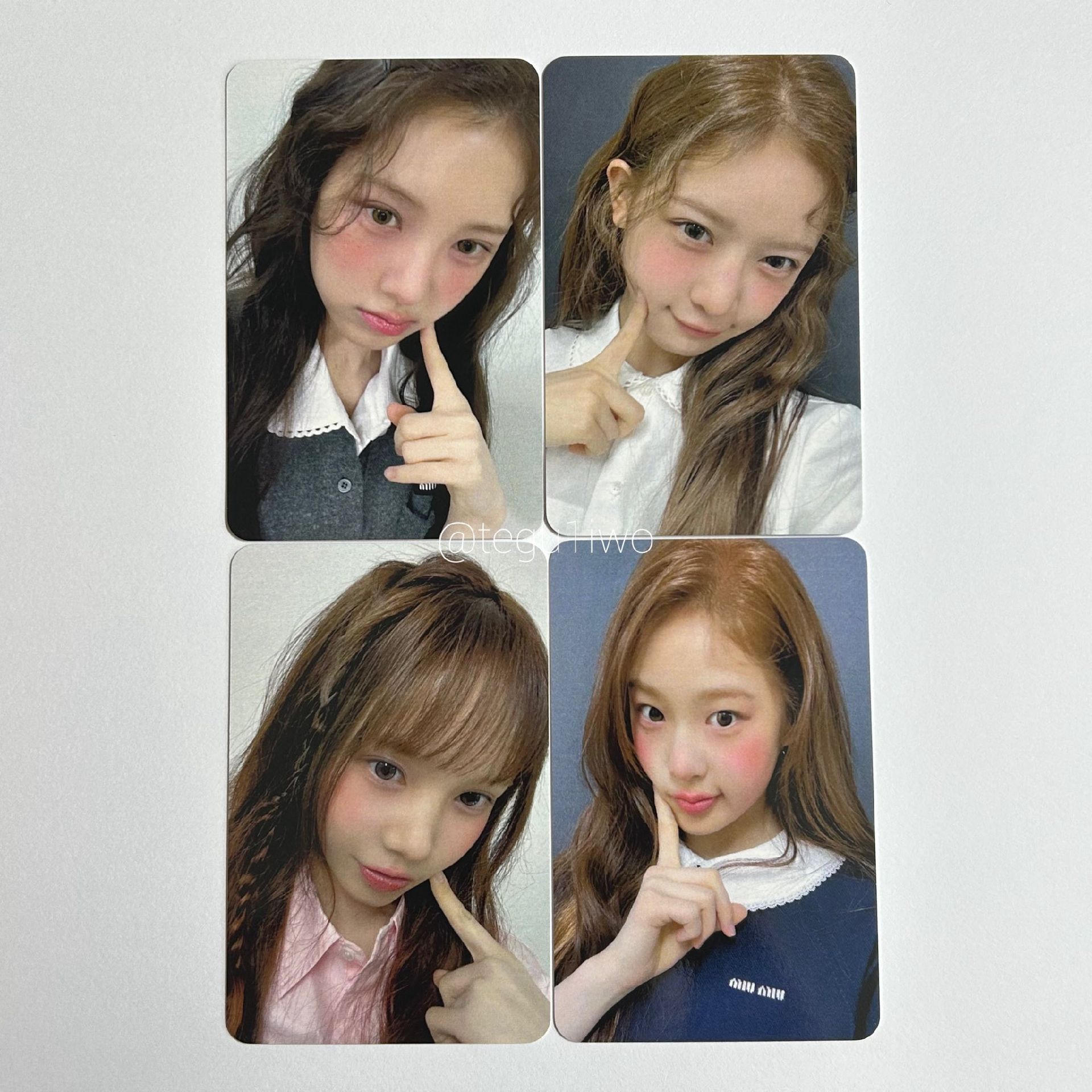 Baby DONT Cry After Cry WM SC預售特典卡