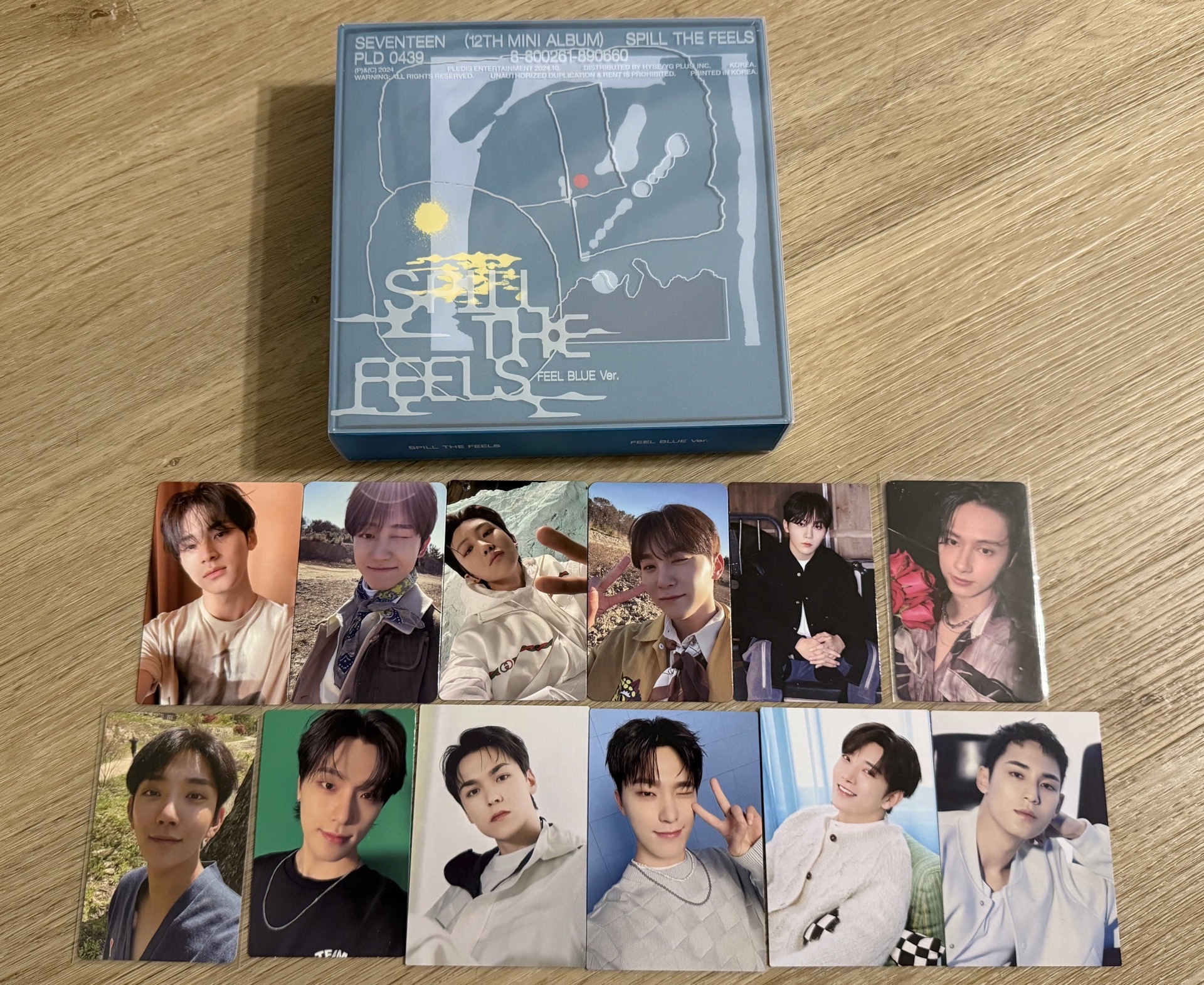 愛之力單封空專珉奎+克拉盤&環球&wvs特典奎卡