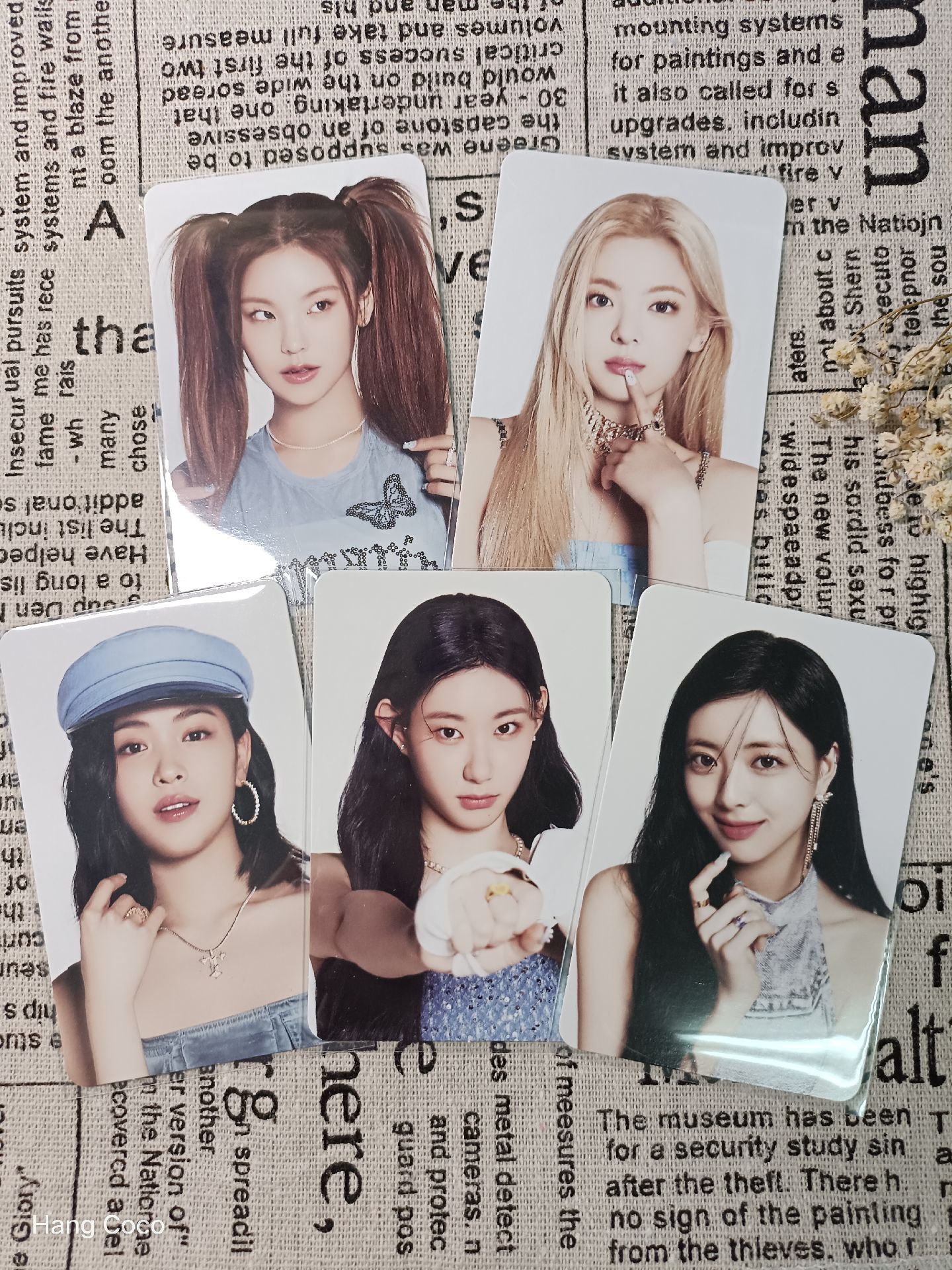 ♪ITZY一套五張♪KILL MY DOUBT 限定快閃卡 🥠需綁物150🥠