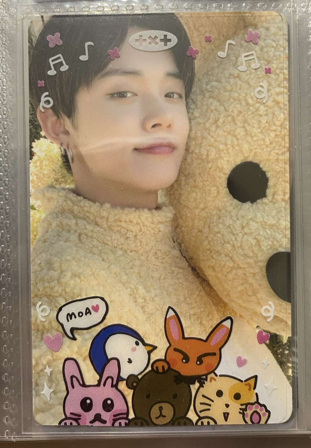 《現貨》TXT DECO KIT 然竣 熊熊小卡