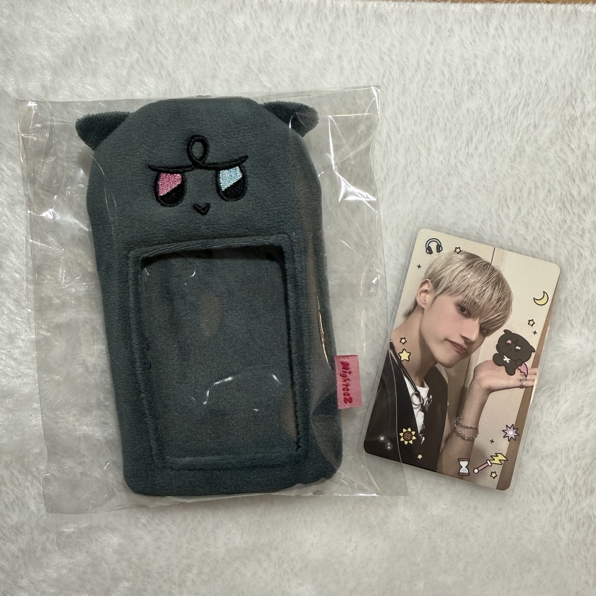 現貨Mighteez友榮原皮絨毛卡套（含卡）