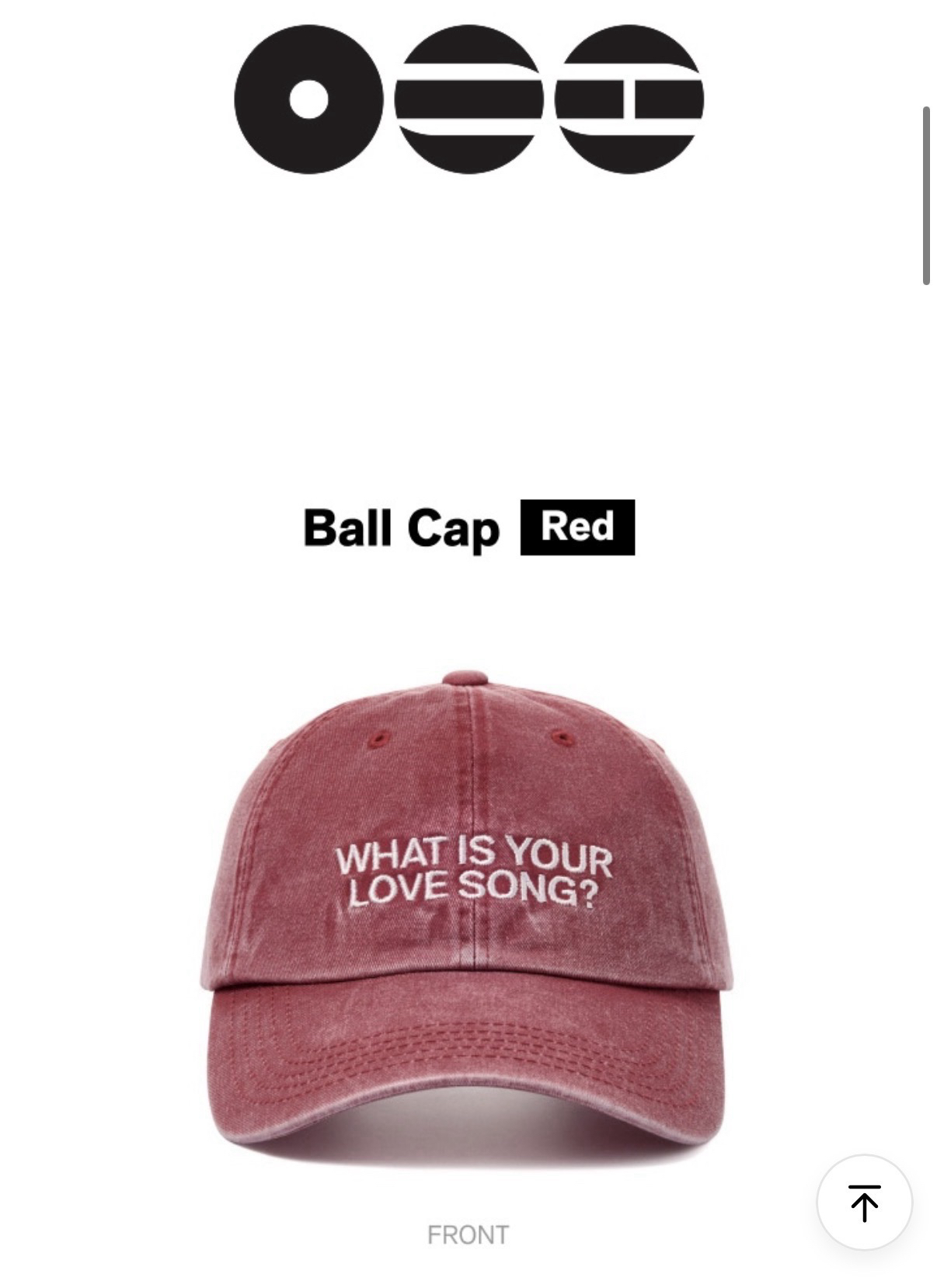 [現貨] BTS ARIRANG 棒球帽 Ball Cap (Red) 快速出貨