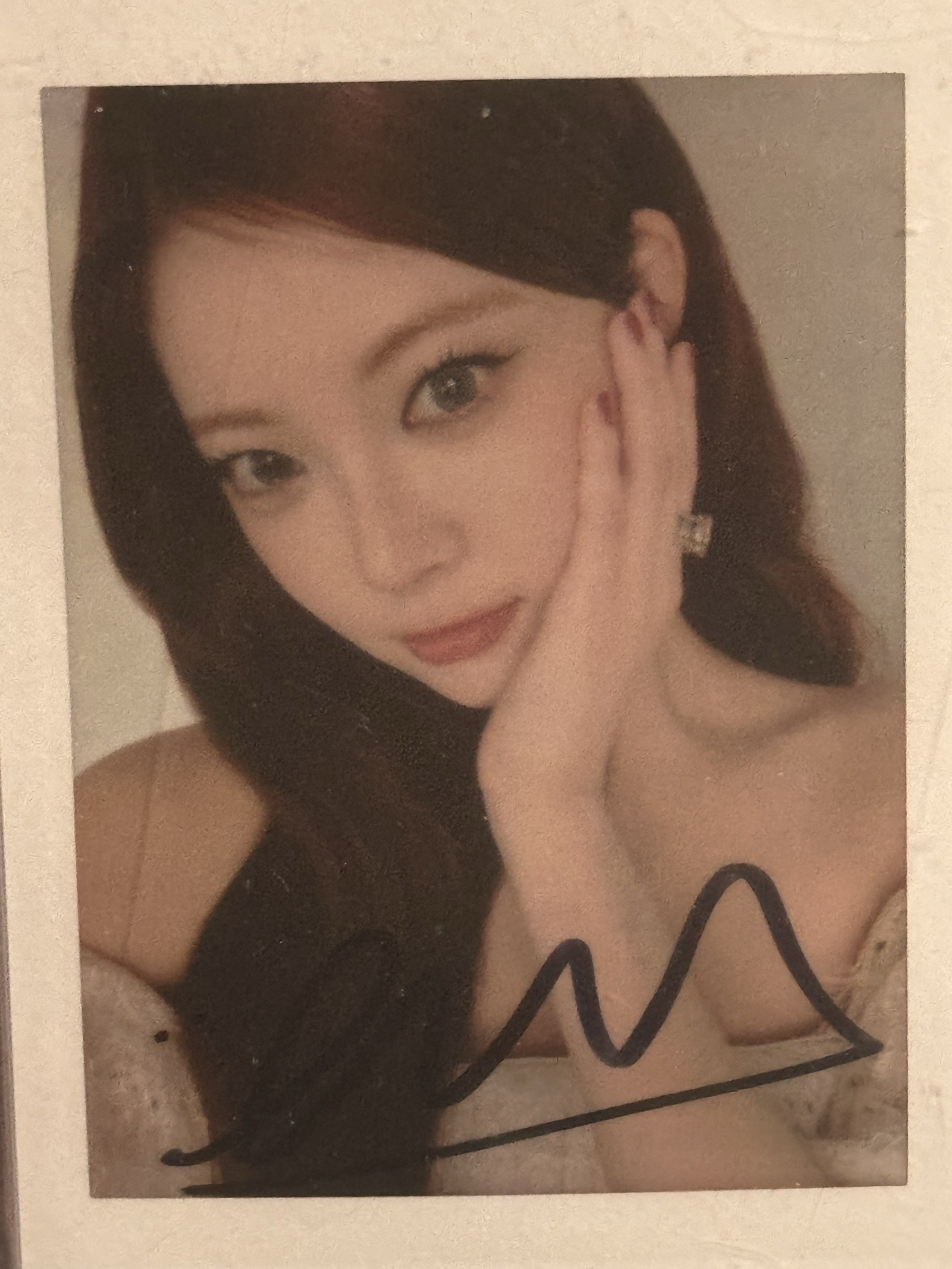 親簽東蛋拍立得