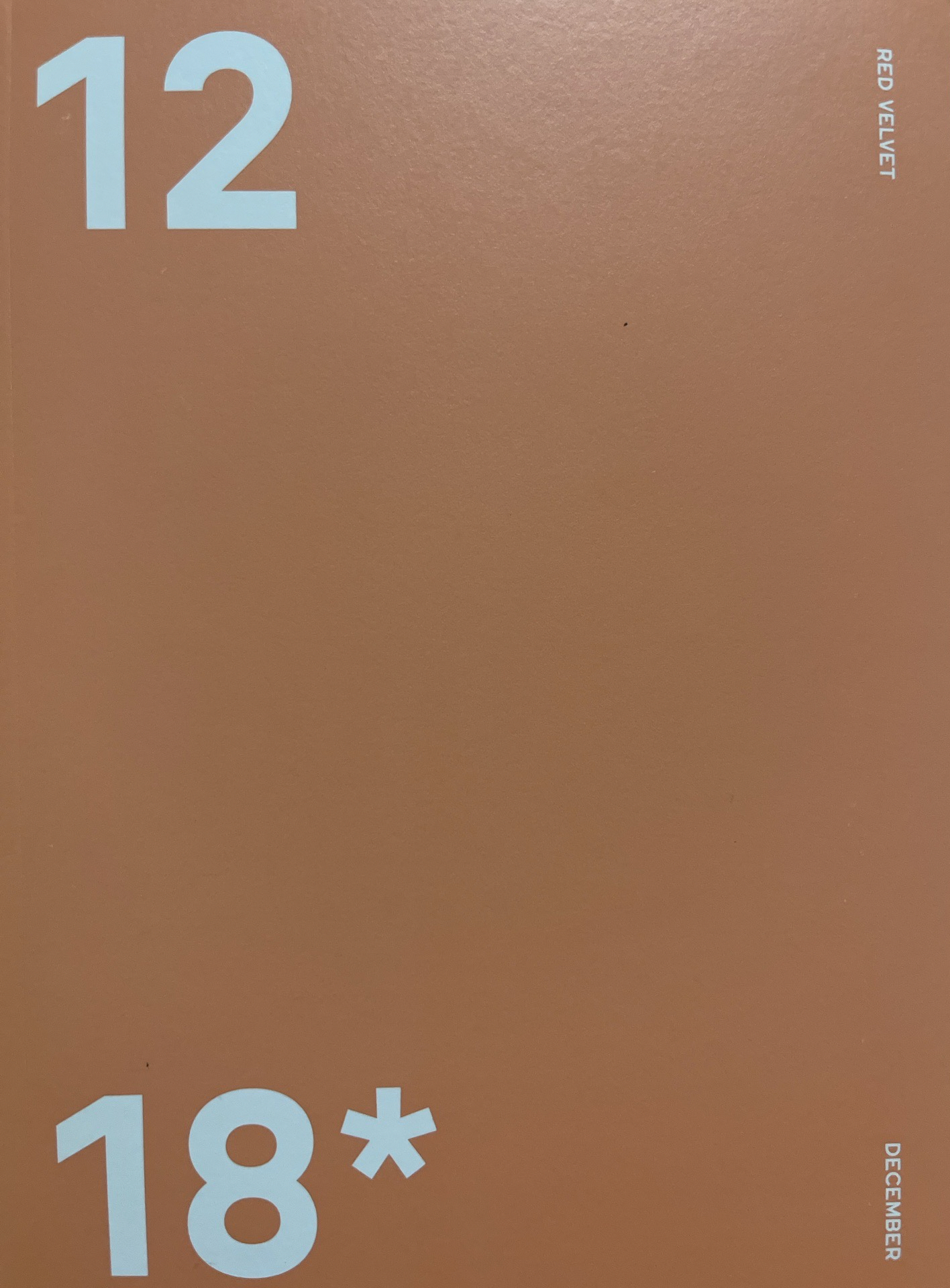 REDVELVET YERI 2018年曆組