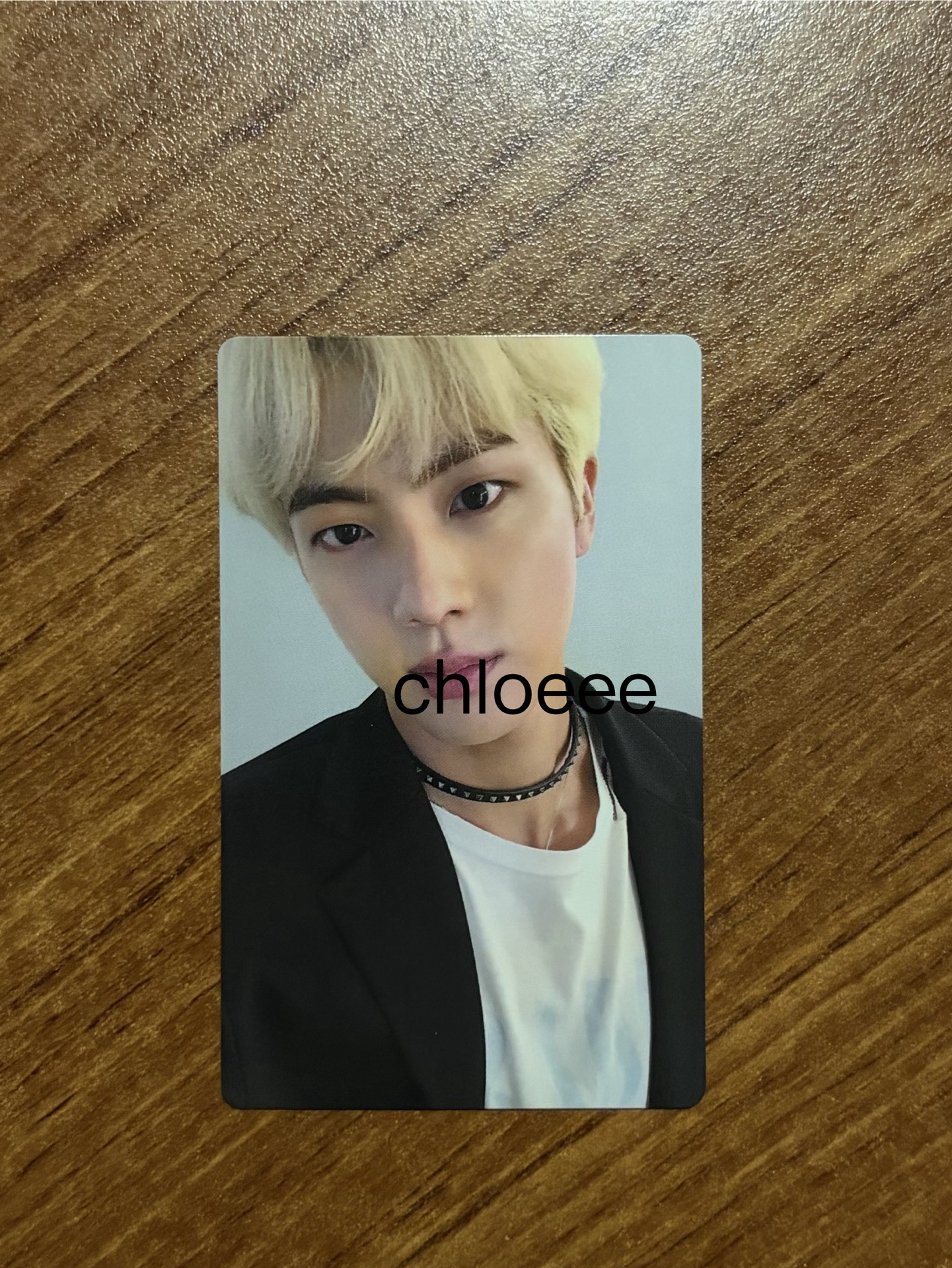 BTS FAKE LOVE/Airplane pt.2   JPFC 特典卡   Jin 金碩珍