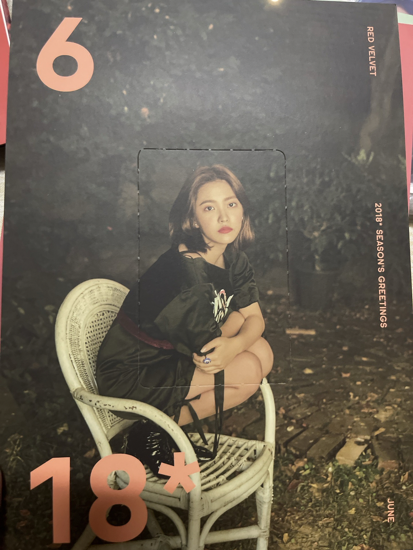 REDVELVET YERI 2018年曆組
