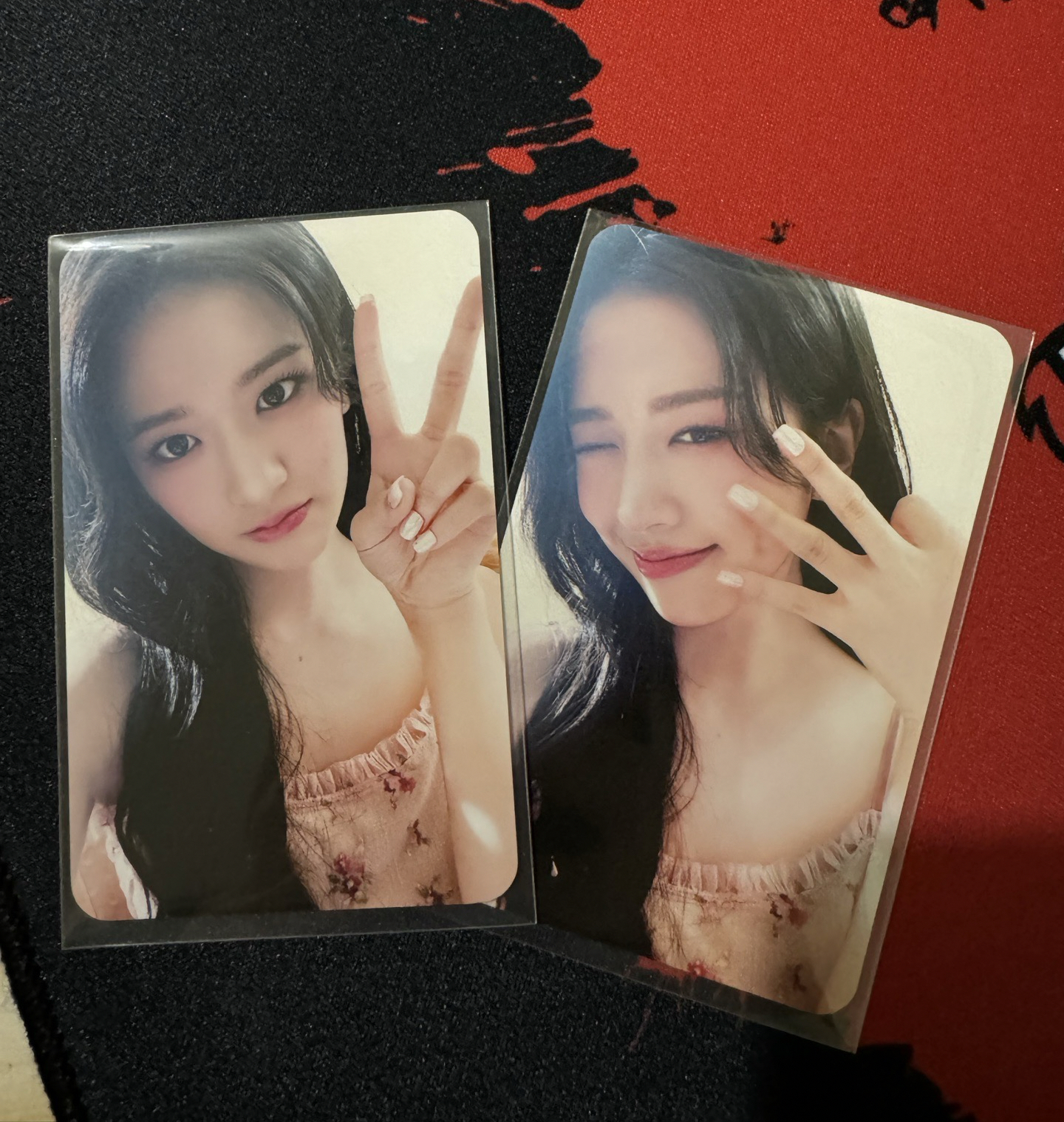 IVE 俞真 CLIO 代言小卡一套