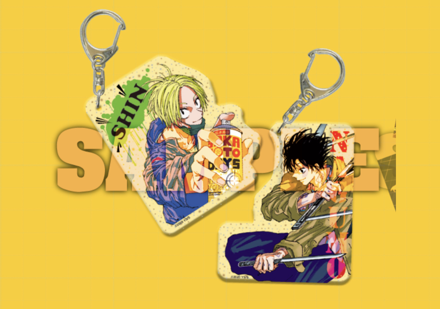 坂本日常 閃粉壓克力吊飾 漫畫17首限特典