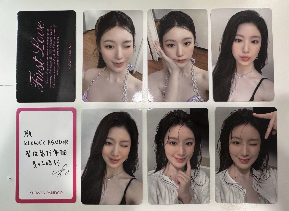 KP香水代言卡/套