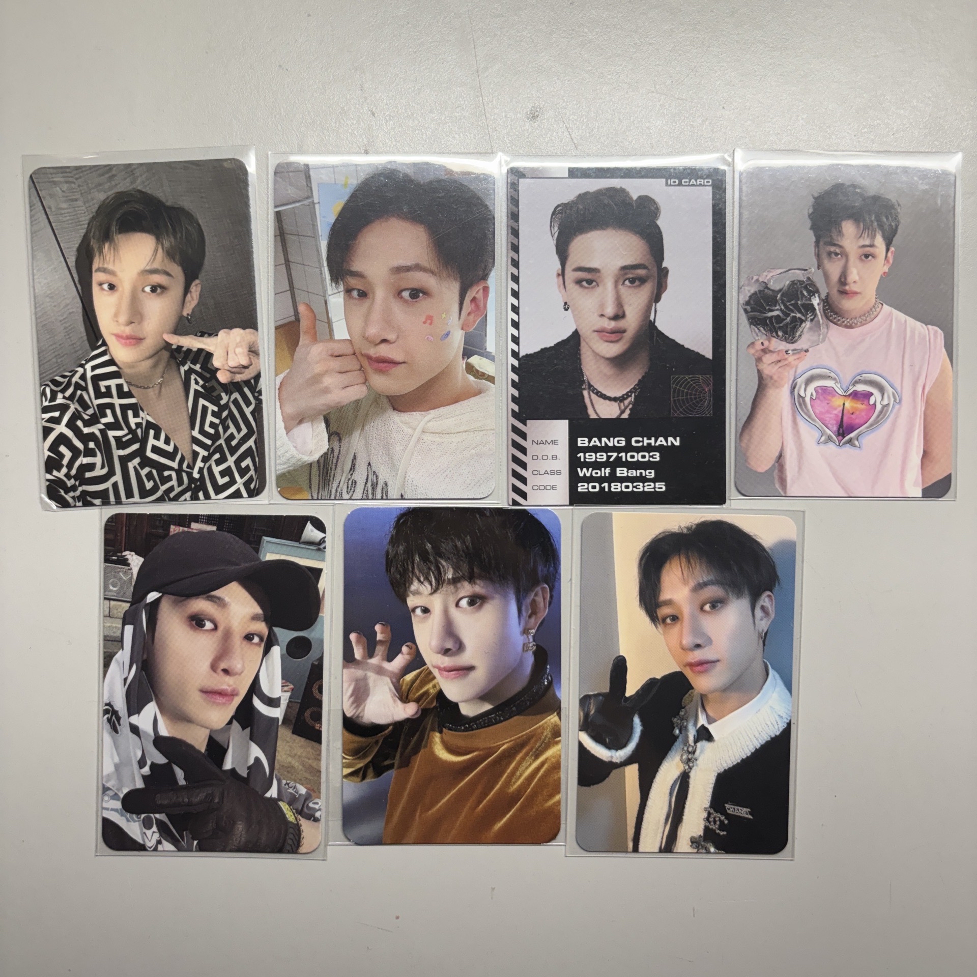 Stray kids方燦小卡特典