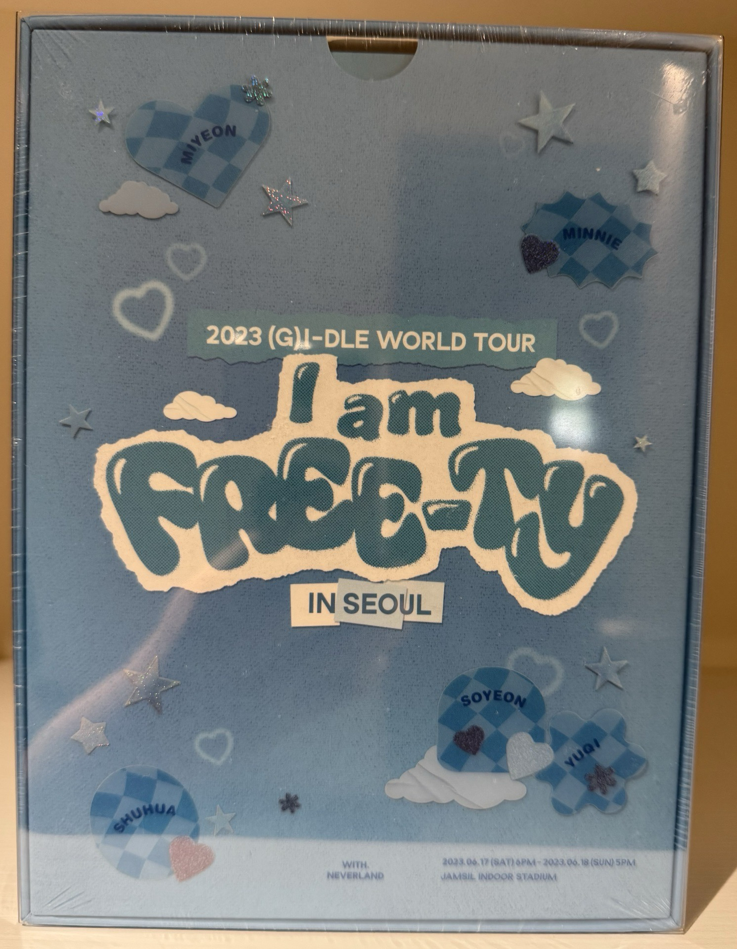 i-dle 23世巡 DVD 全新未拆