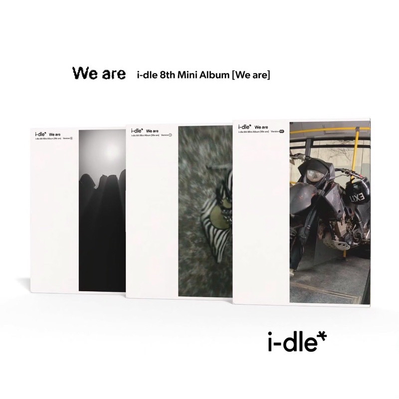 i-dle 迷你八輯《We are》全新未拆封專輯 一般版 無特典