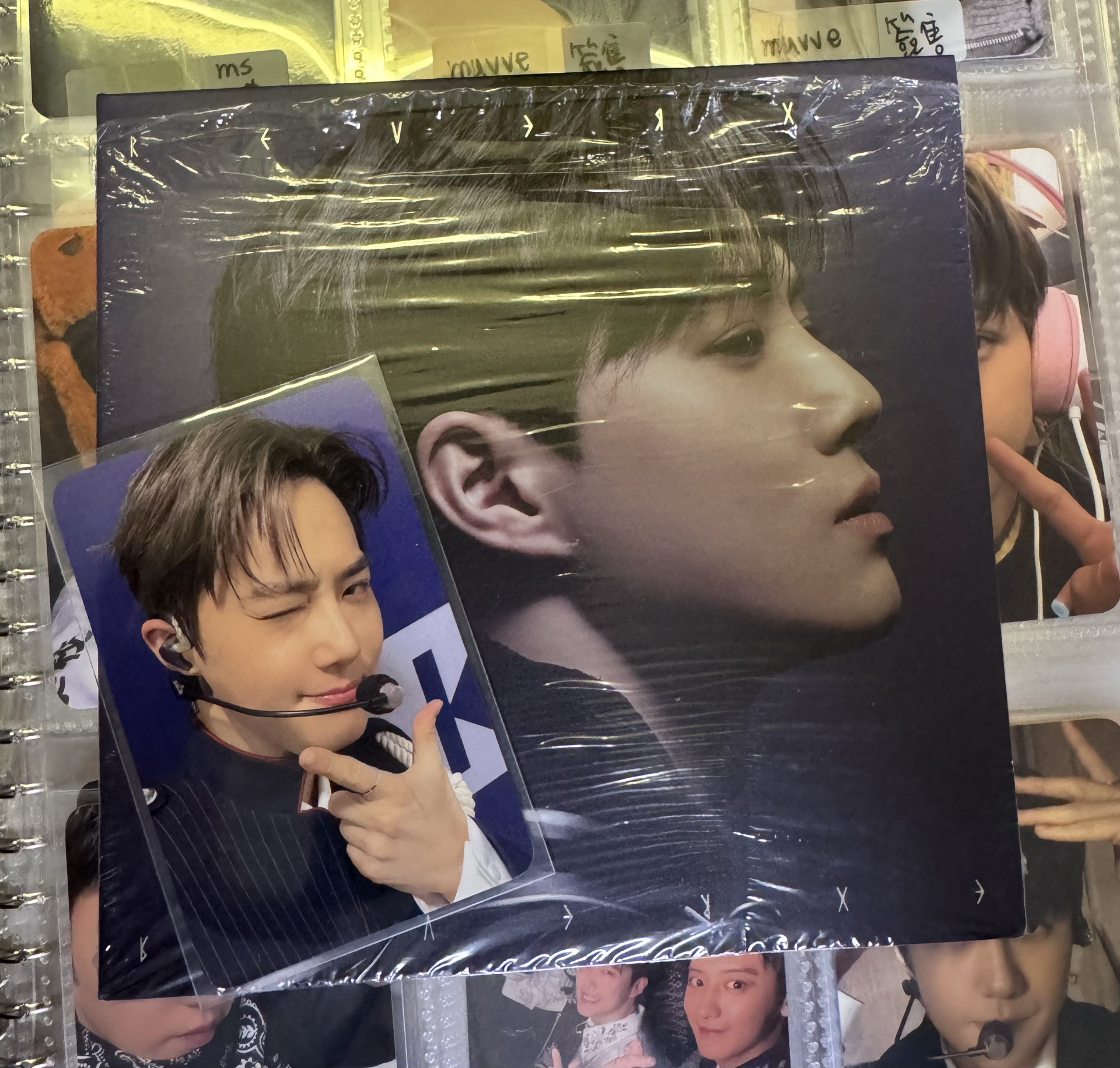 EXO compact SUHO勉 已拆專（無小卡）+K4幸運卡