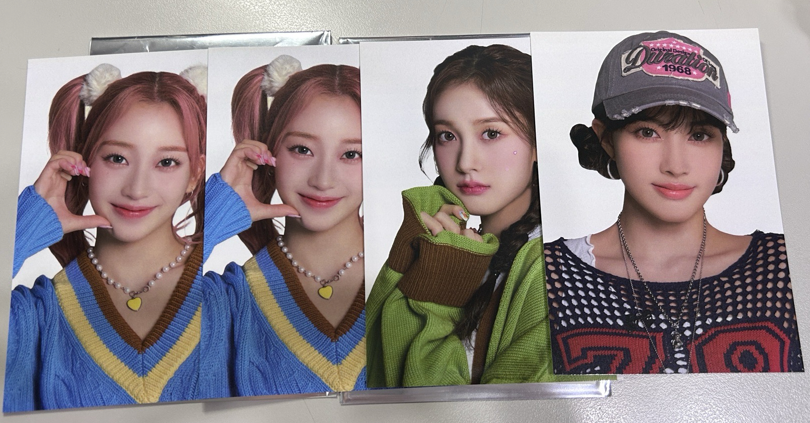 Stayc teddy bear明信片