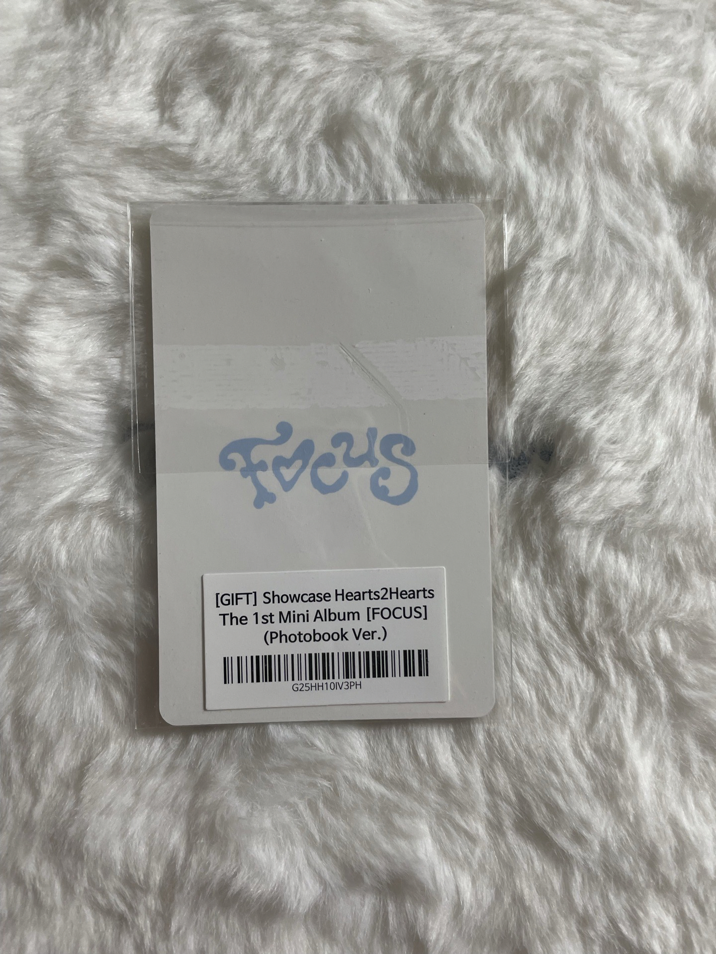 Yuha Focus sm showcase 特典卡 