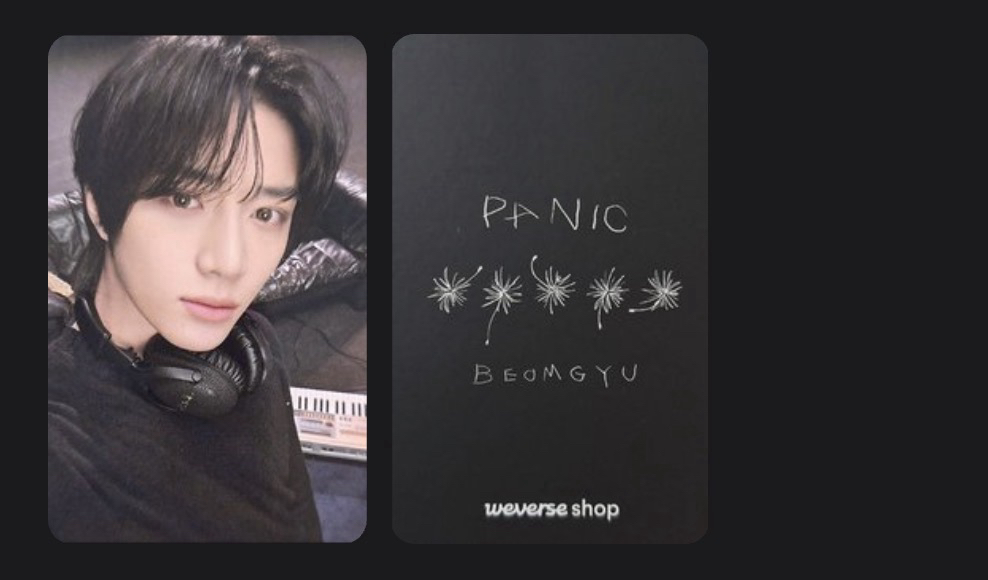 圭 Panic wvs 特典卡 