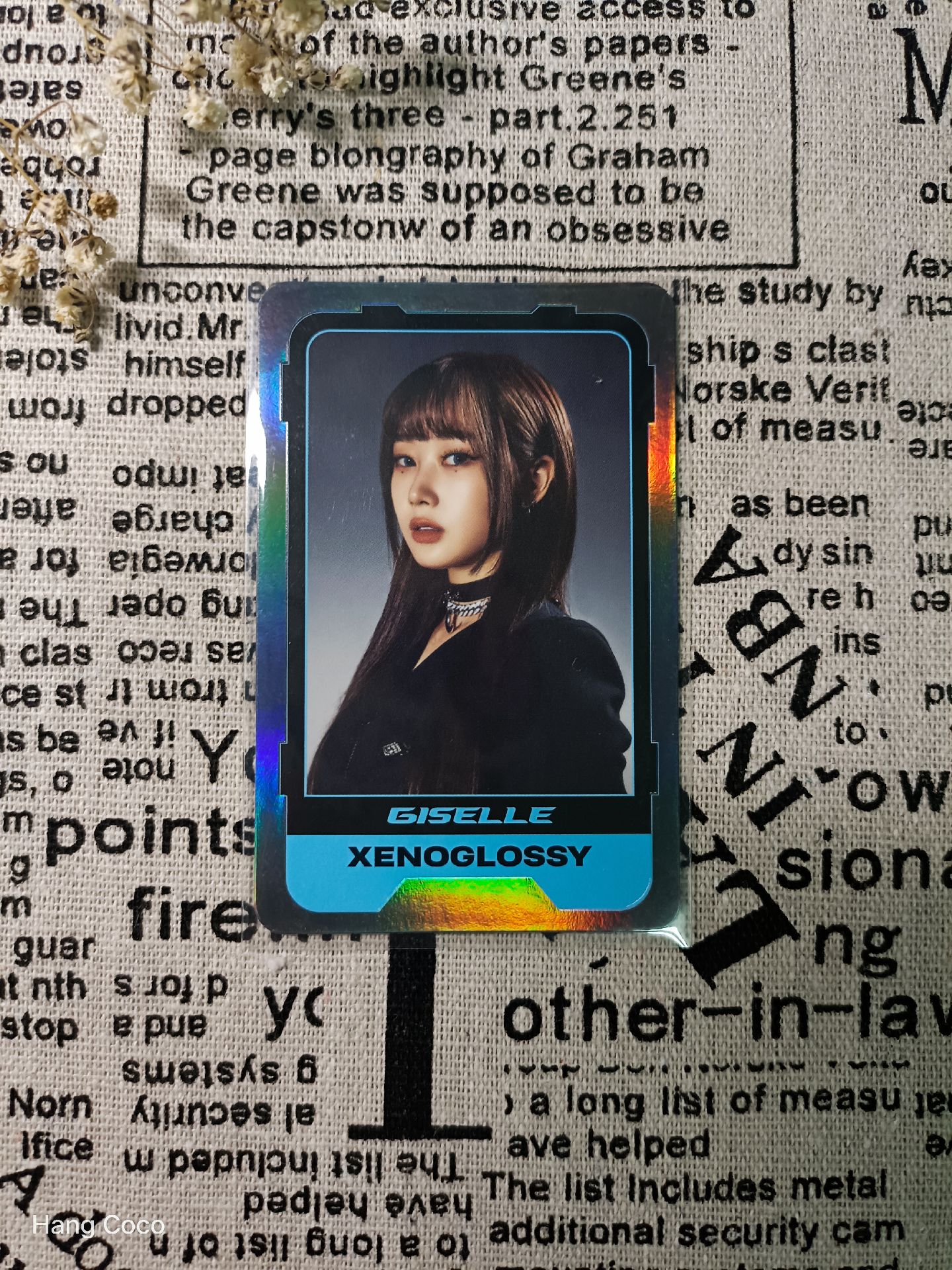 ♪aespa 閃閃發亮的欸哩♪「謝謝你成為我的星辰。」🥠可當綁🥠