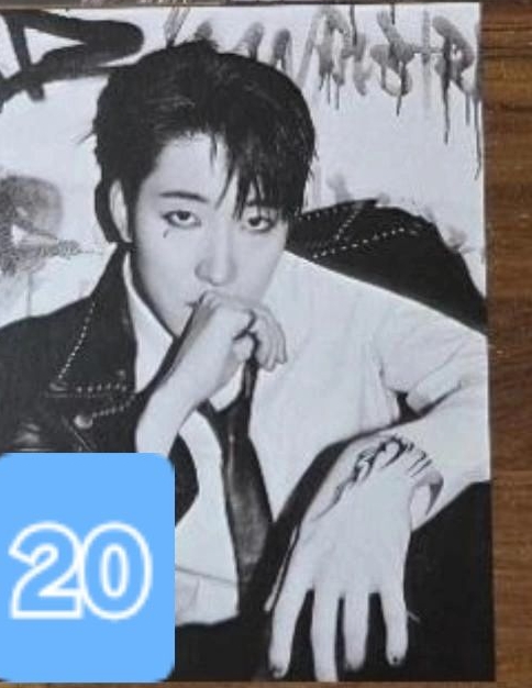 💙黑膠圓明信片