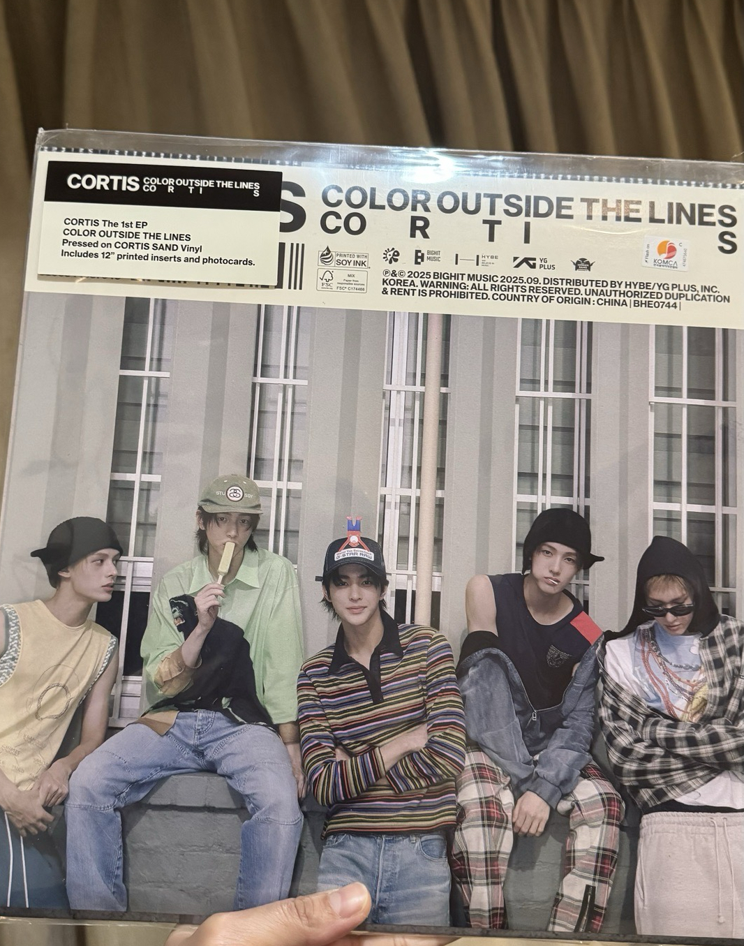 全新未拆CORTIS黑膠