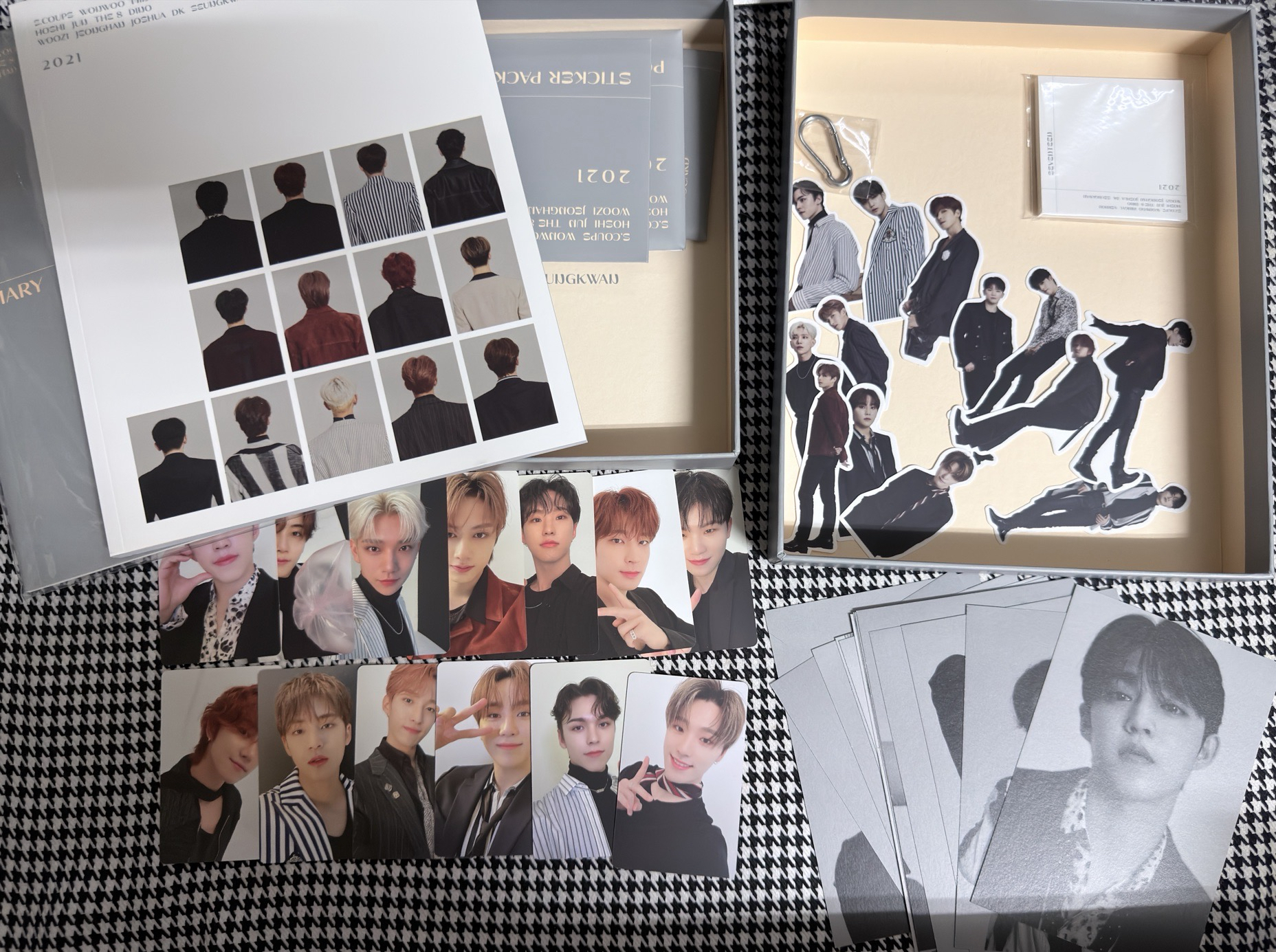 （現貨 可當日出貨）seventeen 2021 年曆組 小卡 大卡 貼紙