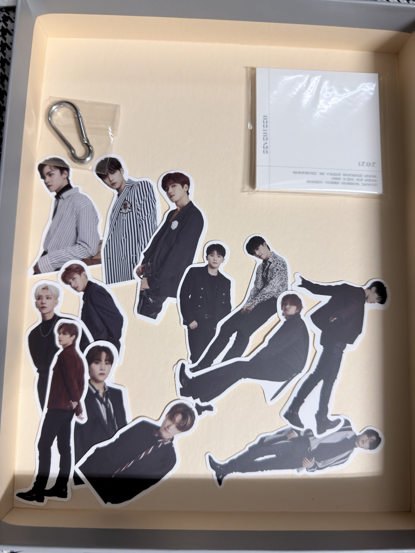 （現貨 可當日出貨）seventeen 2021 年曆組 小卡 大卡 貼紙