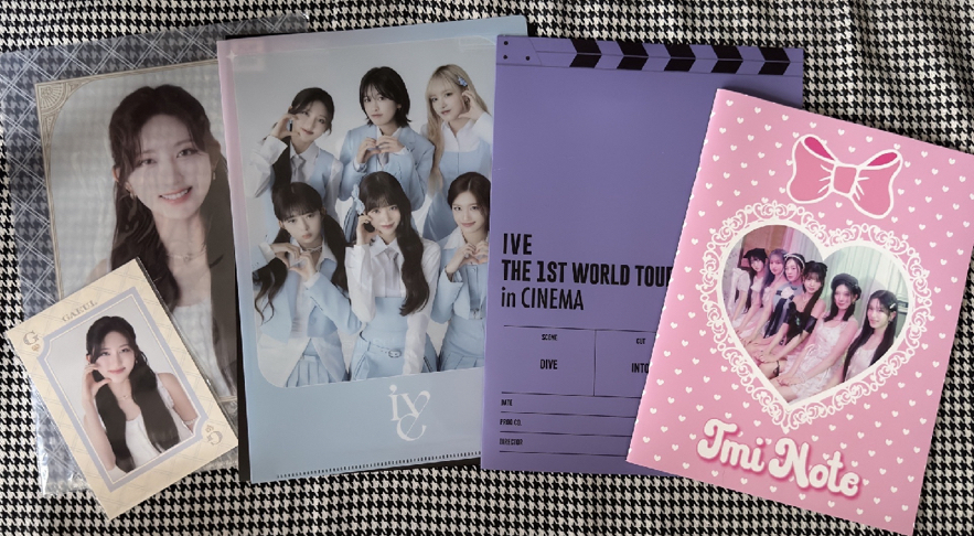 （現貨 整圖出）IVE 海報 資料夾 Liz 一番賞