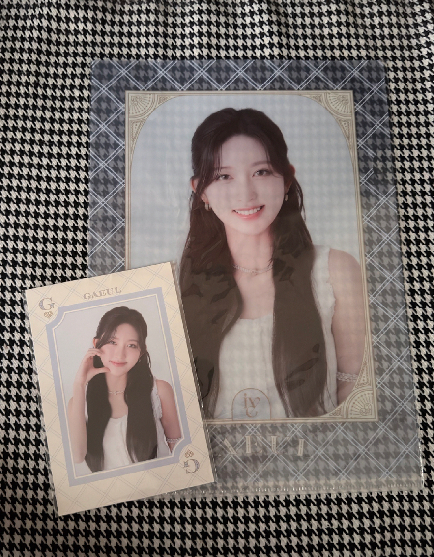 （現貨 整圖出）IVE 海報 資料夾 Liz 一番賞