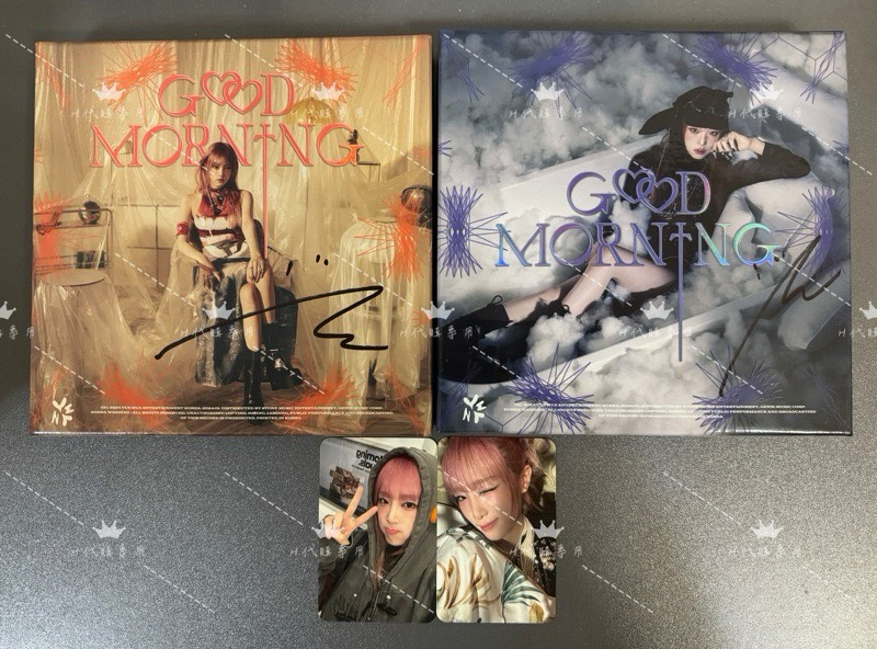 崔叡娜 迷你三輯 GOOD MORNING 親筆簽名 MWAVE 簽名專輯 無特典 YENA