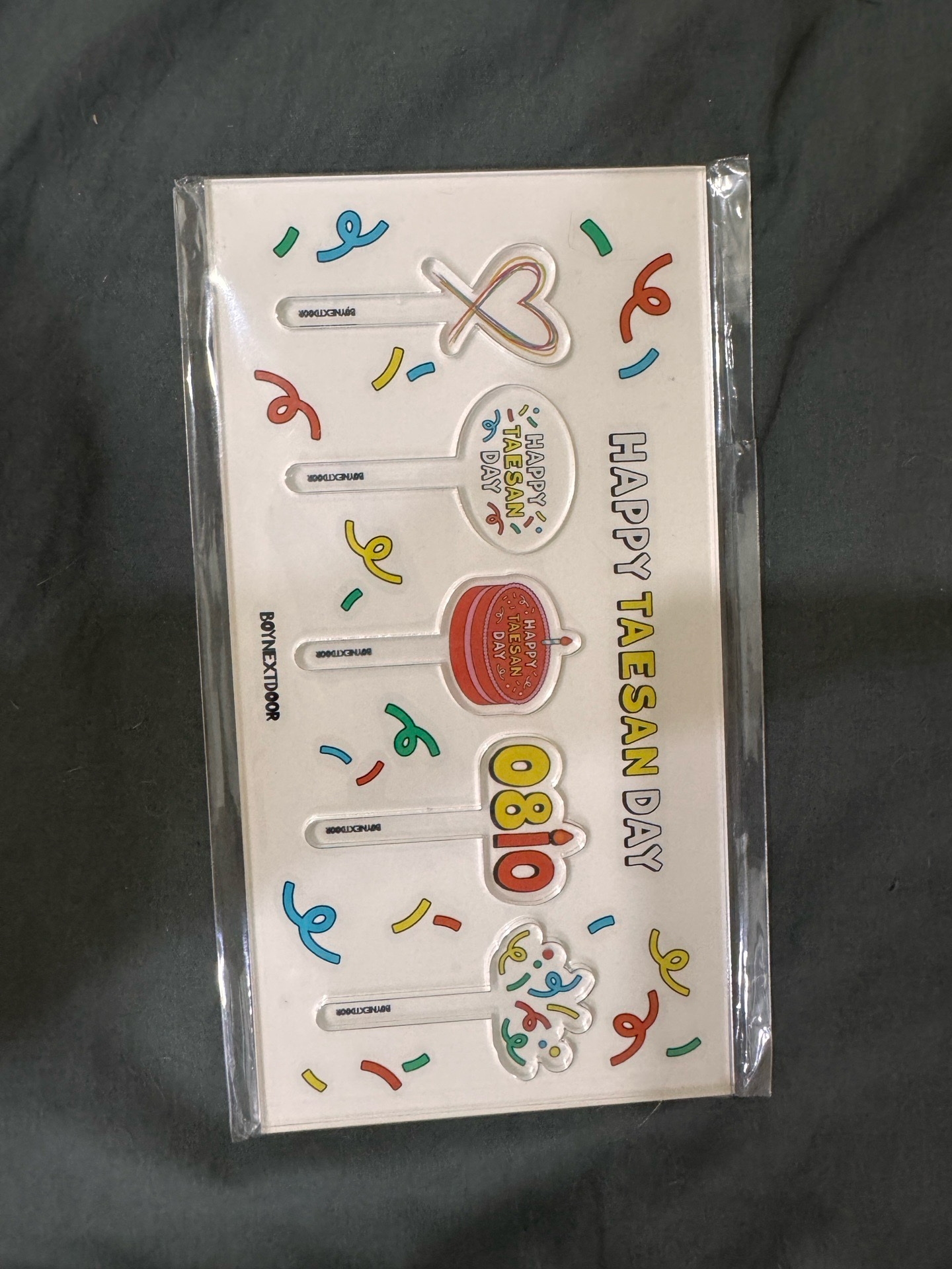 泰山生日周邊 🥬