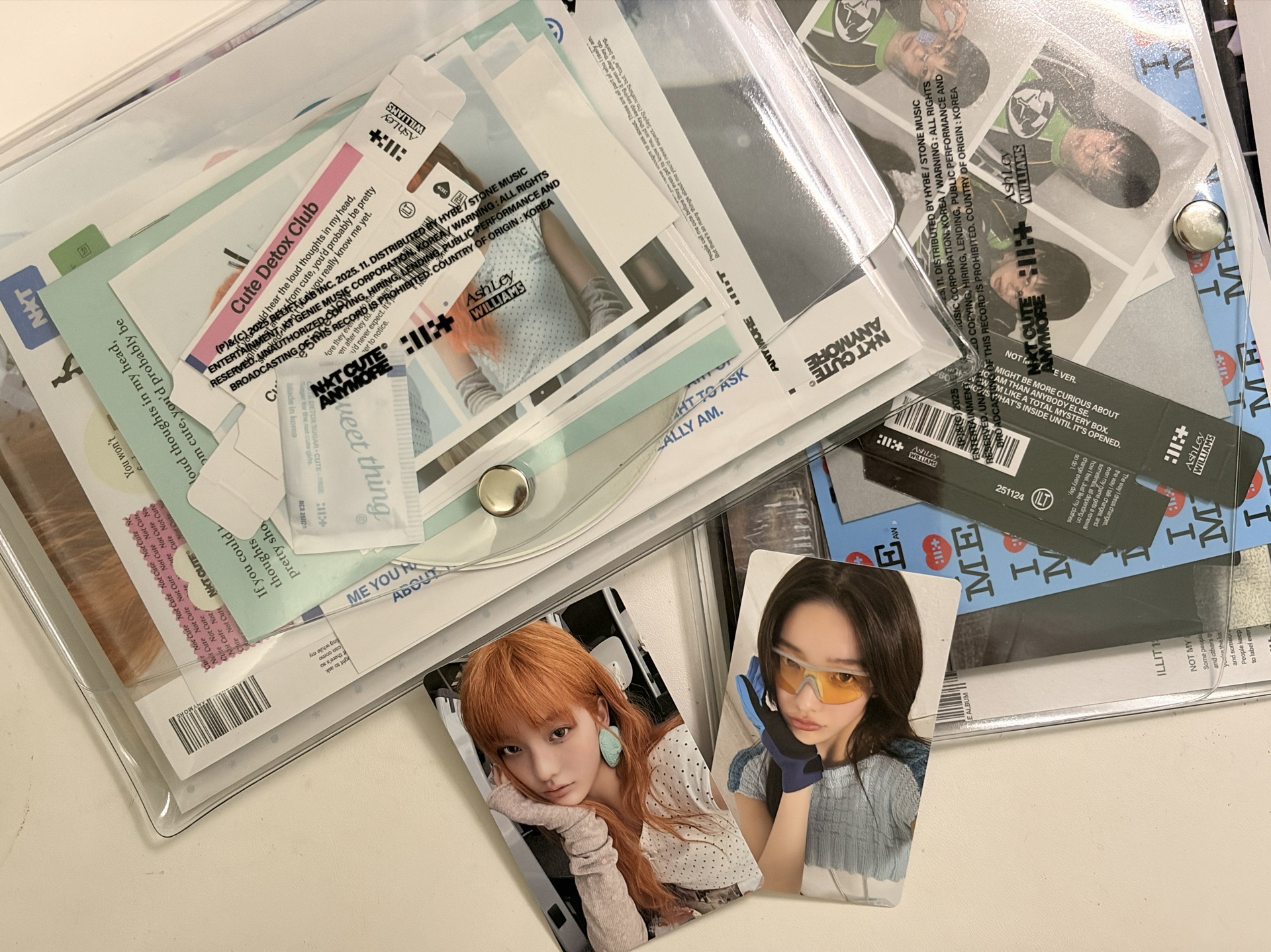 Not cute anymore 兩張專卡