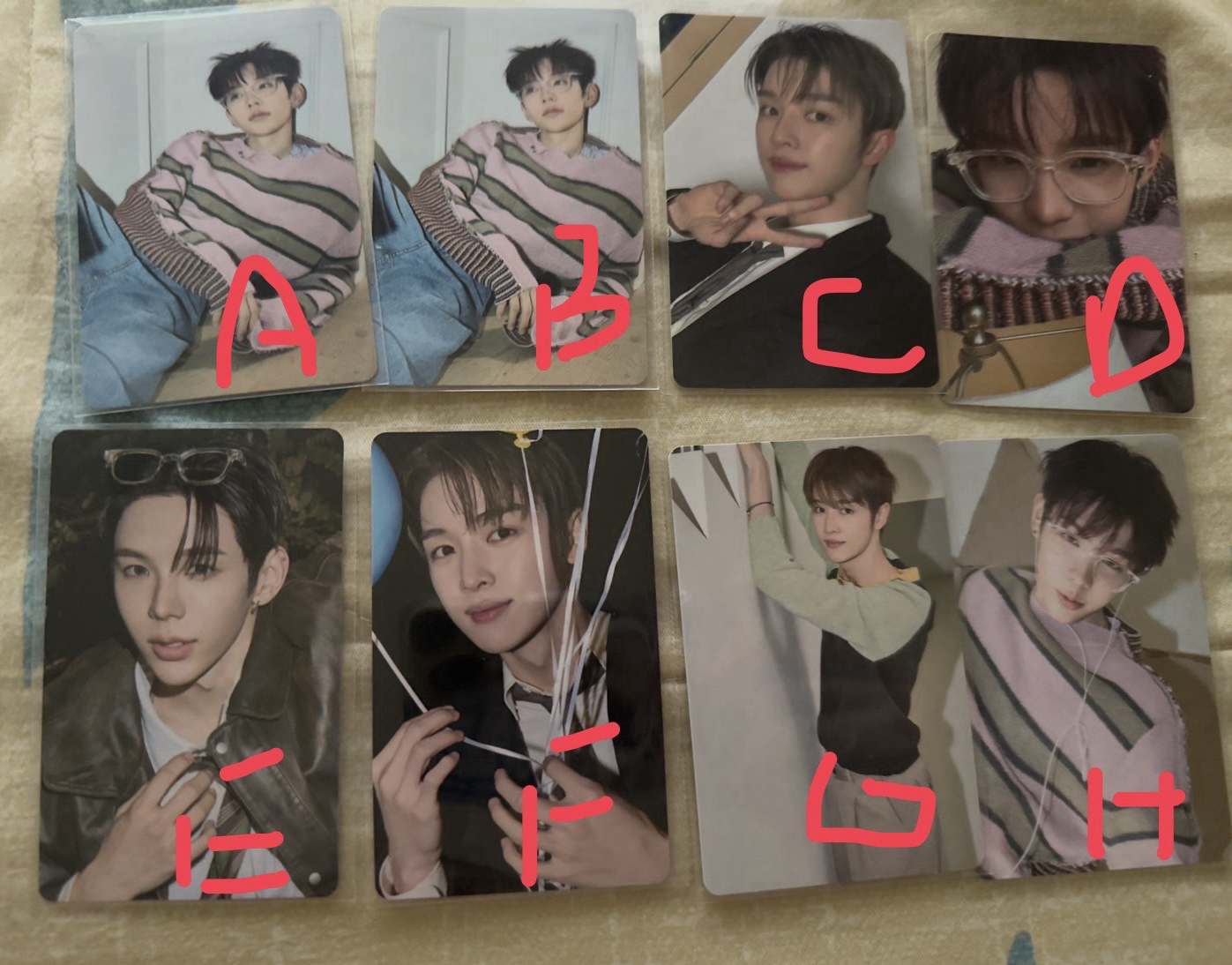 RIIZE 醬 將太郎 成燦 鄭成燦 小卡