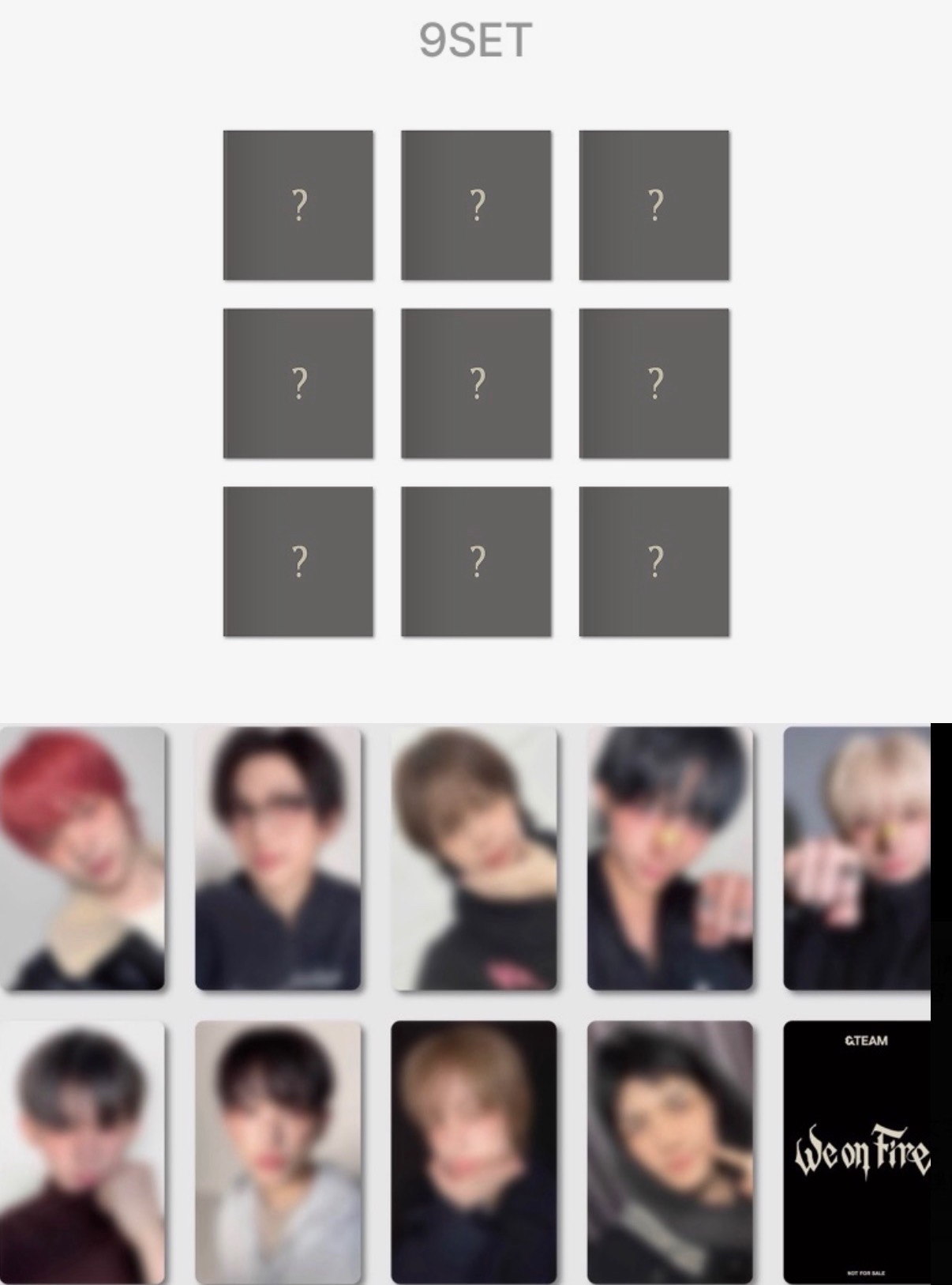 &TEAM wvs日咖p簽➕單封全專 we on fire