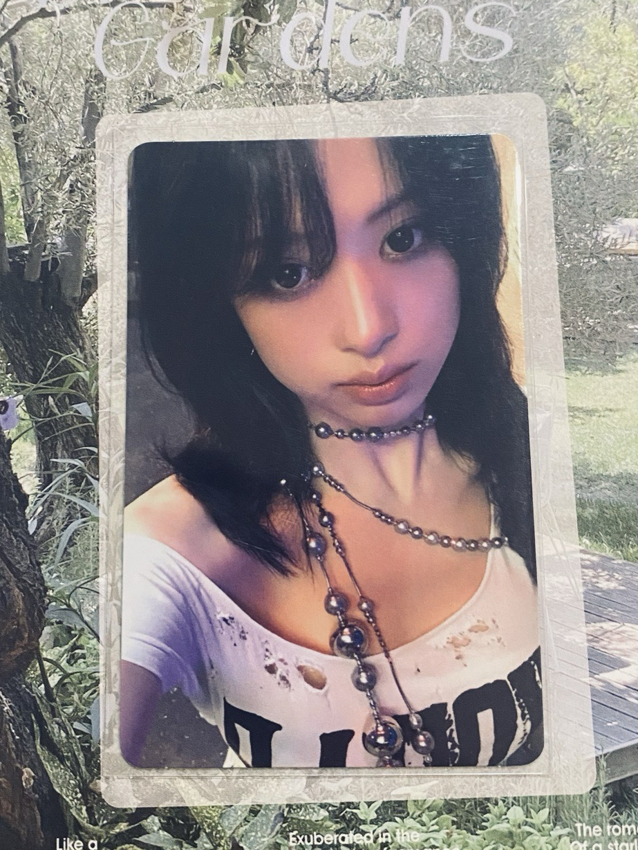 Ahyeon / WE GO UP yg 單封預售禮 特典卡 