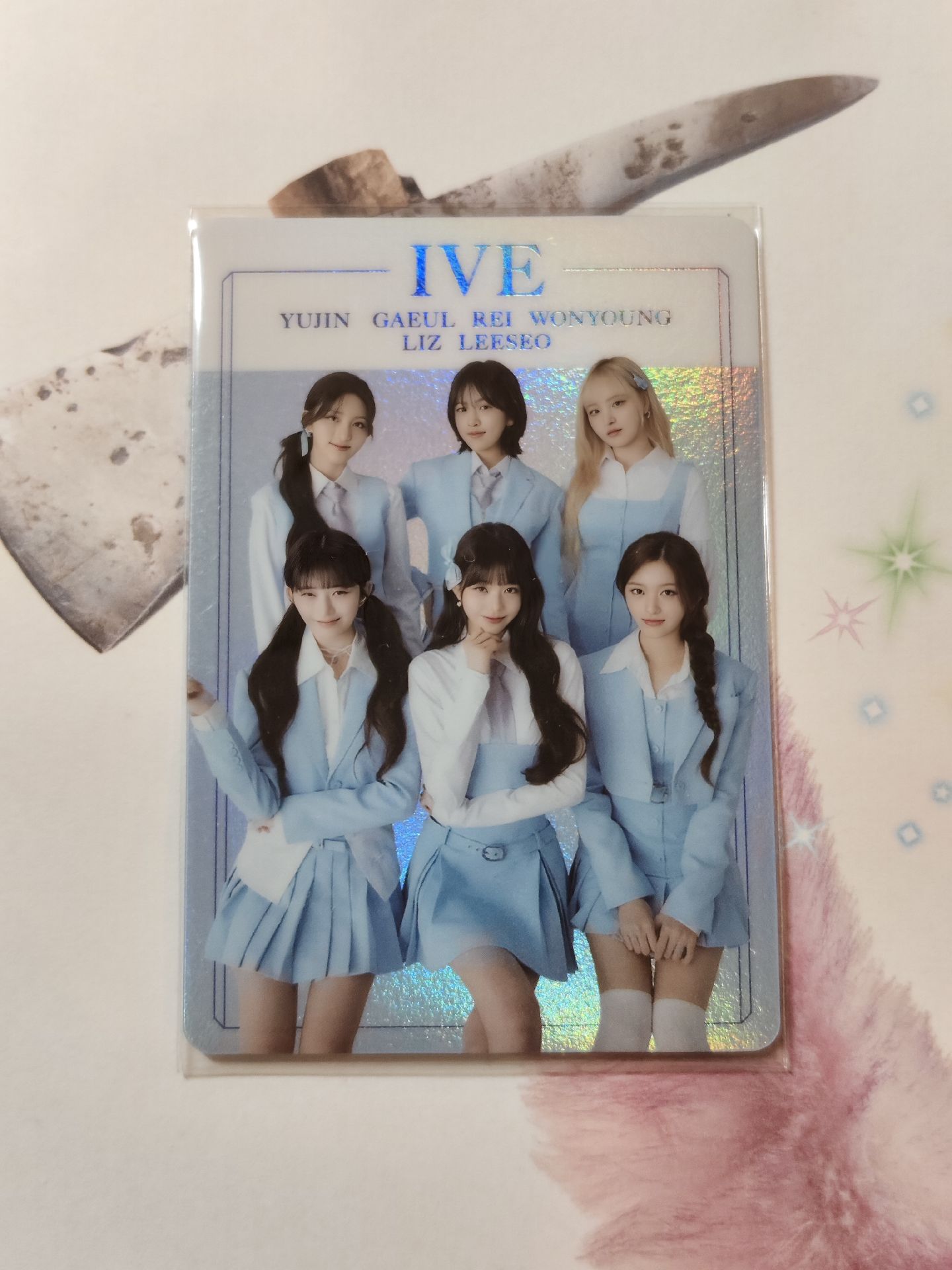 IVE 餅乾卡團卡