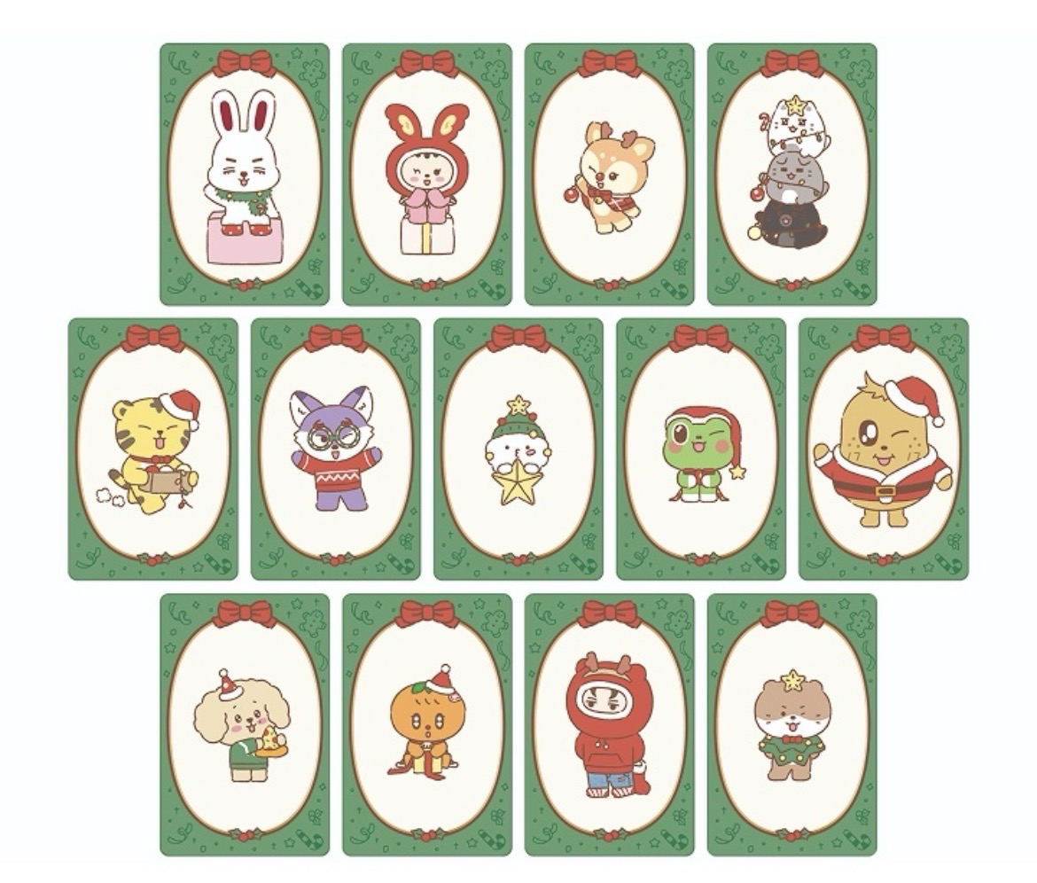 miniteen 聖誕節卡套