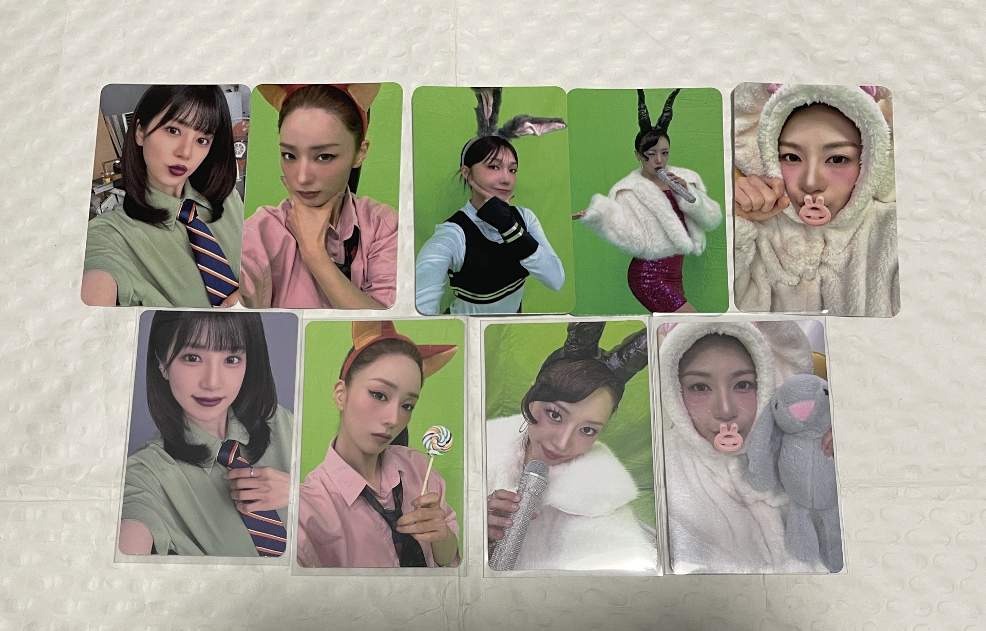Apink 恩地娃 初瓏娃 手燈套 韓國/澳門入場卡9張 迷11專輯特典 （六圖一起售）