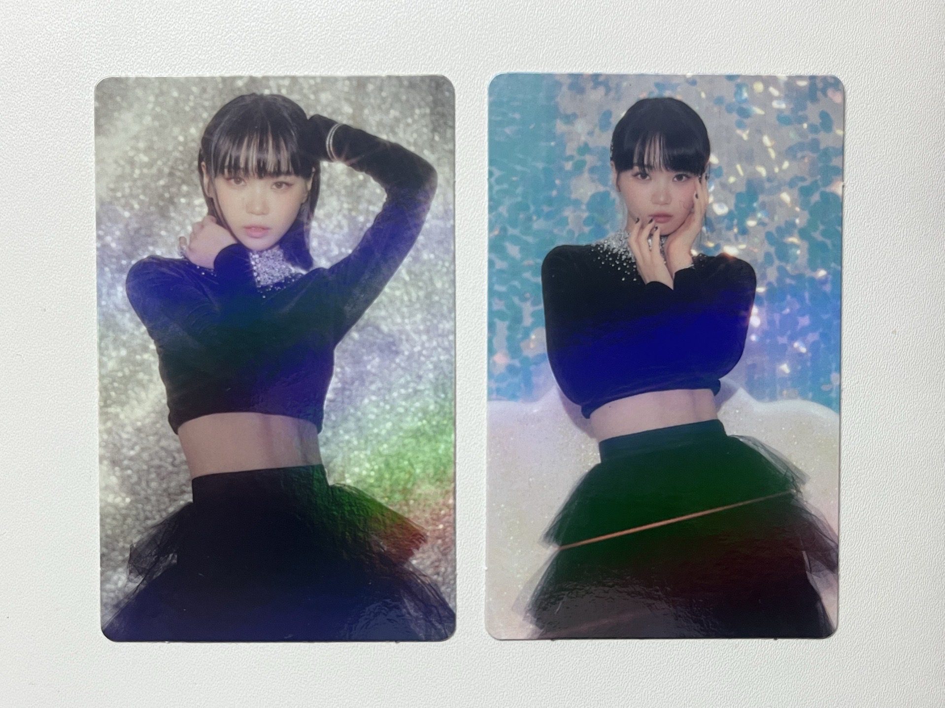 🤍🩶🖤LE SSEFAFIM｜采 櫻 允 葉 採｜閃卡特典